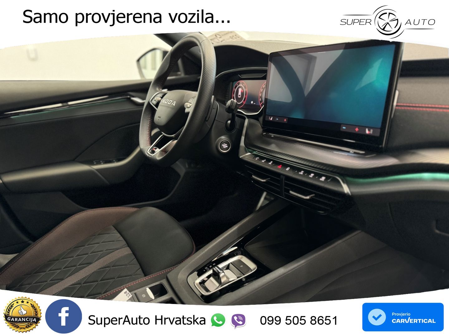 Škoda Octavia Combi RS 2.0 TSI (265 KS) DSG MATRIX+GR SJED+KAM