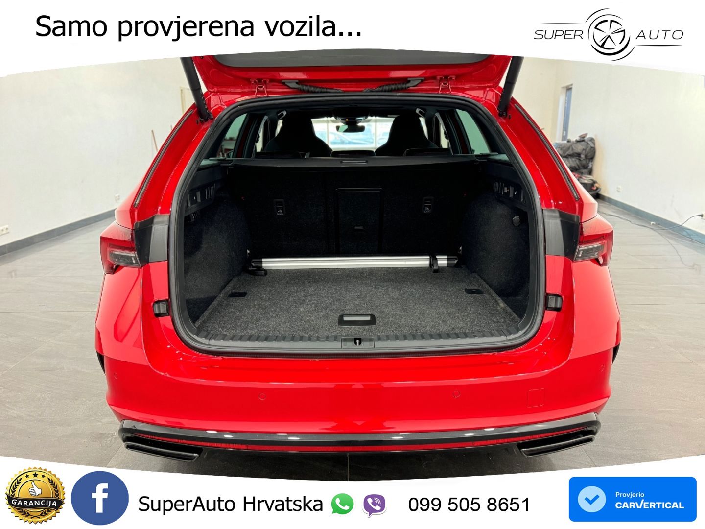 Škoda Octavia Combi RS 2.0 TSI (265 KS) DSG MATRIX+GR SJED+KAM