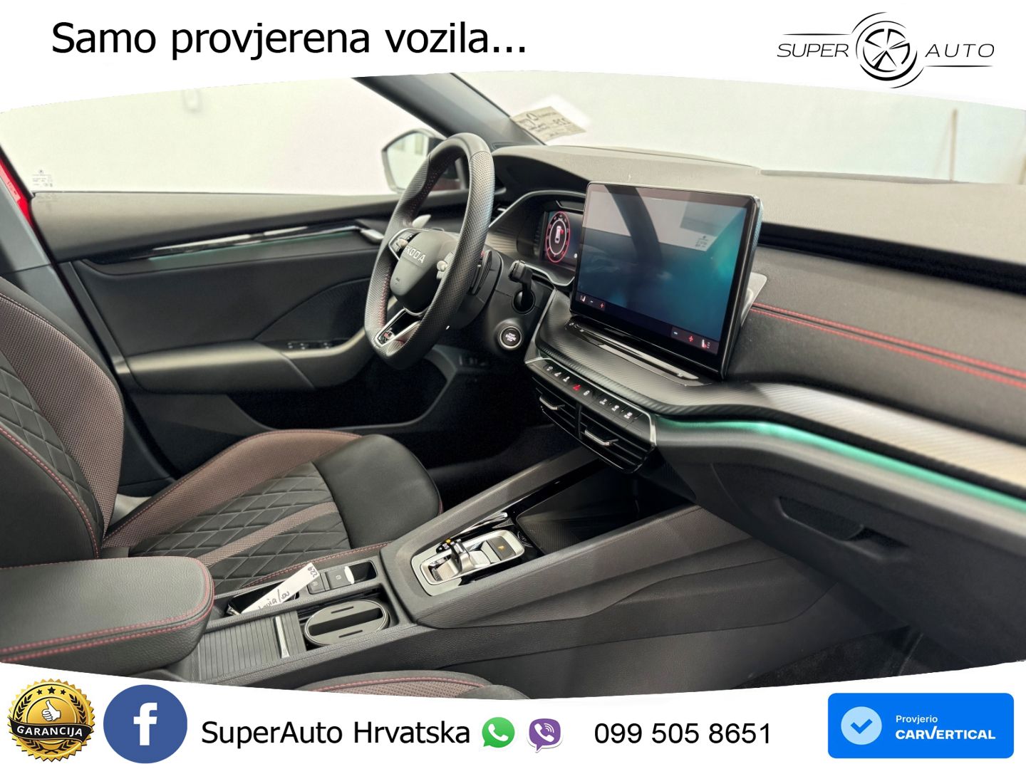 Škoda Octavia Combi RS 2.0 TSI (265 KS) DSG MATRIX+GR SJED+KAM