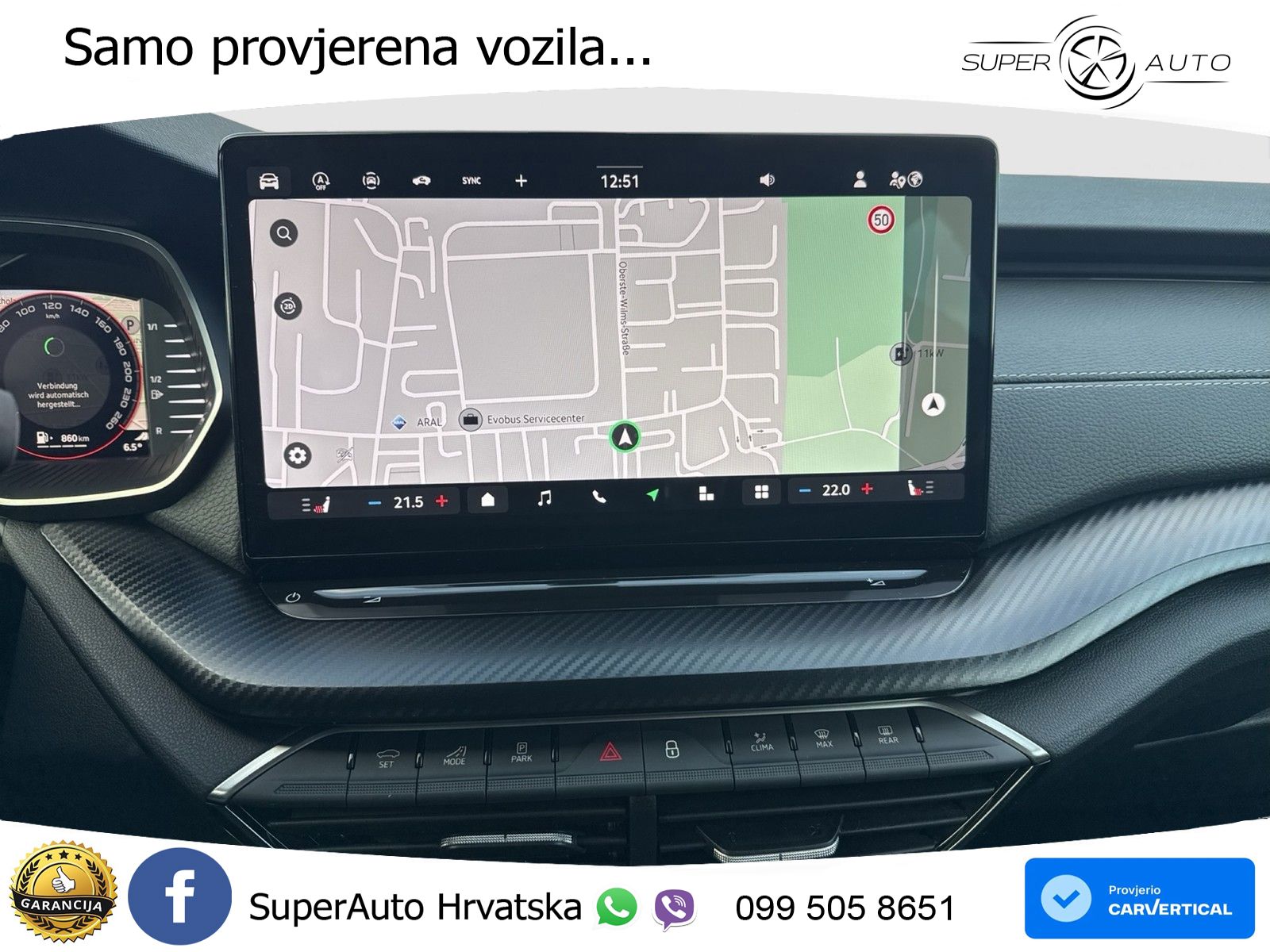 Škoda Octavia Combi 1.5 TSI (150 KS) DSG SportLine LED+GR SJED+ACC