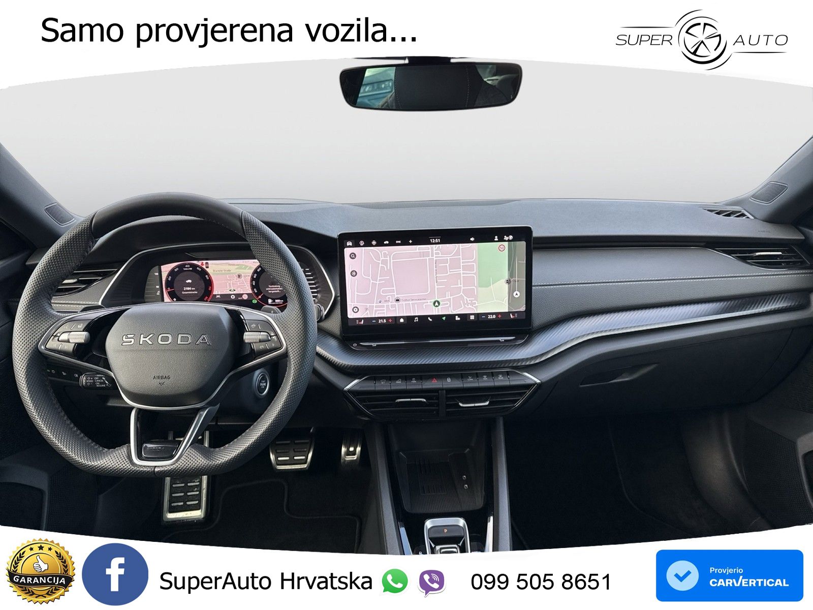 Škoda Octavia Combi 1.5 TSI (150 KS) DSG SportLine LED+GR SJED+ACC