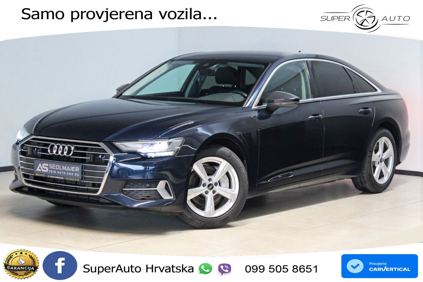 Audi A6 45 TFSI (265 KS) S tronic LED+GR SJED+ACC