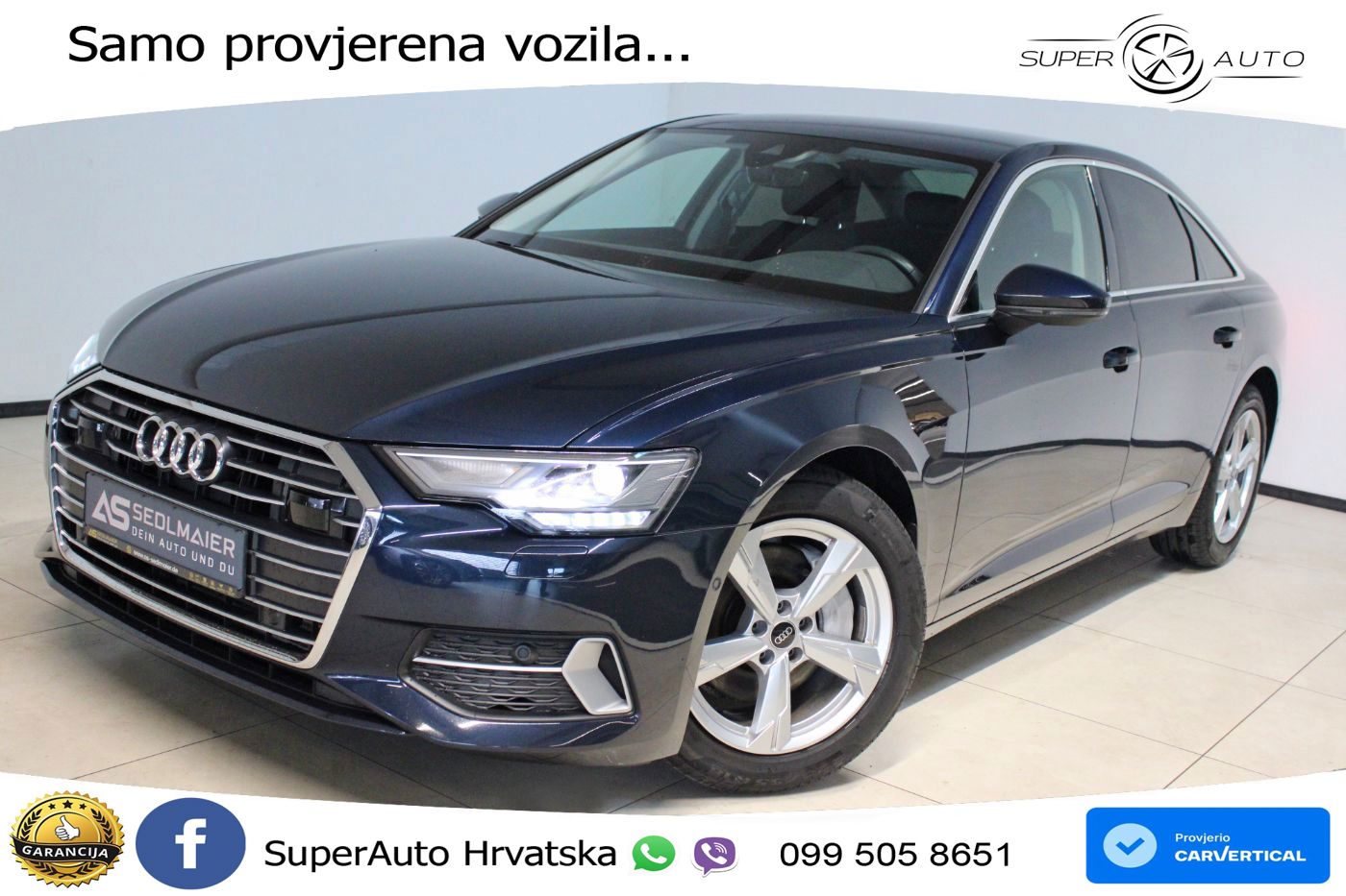 Audi A6 45 TFSI (265 KS) S tronic LED+GR SJED+ACC