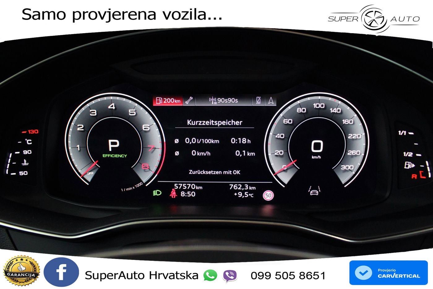 Audi A6 45 TFSI (265 KS) S tronic LED+GR SJED+ACC