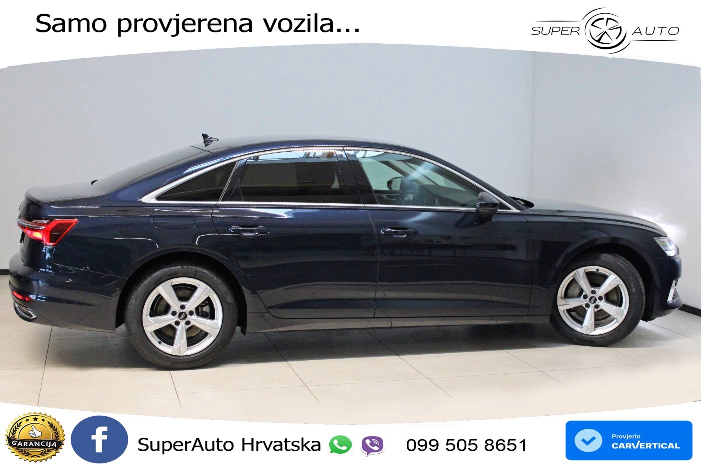 Audi A6 45 TFSI (265 KS) S tronic LED+GR SJED+ACC