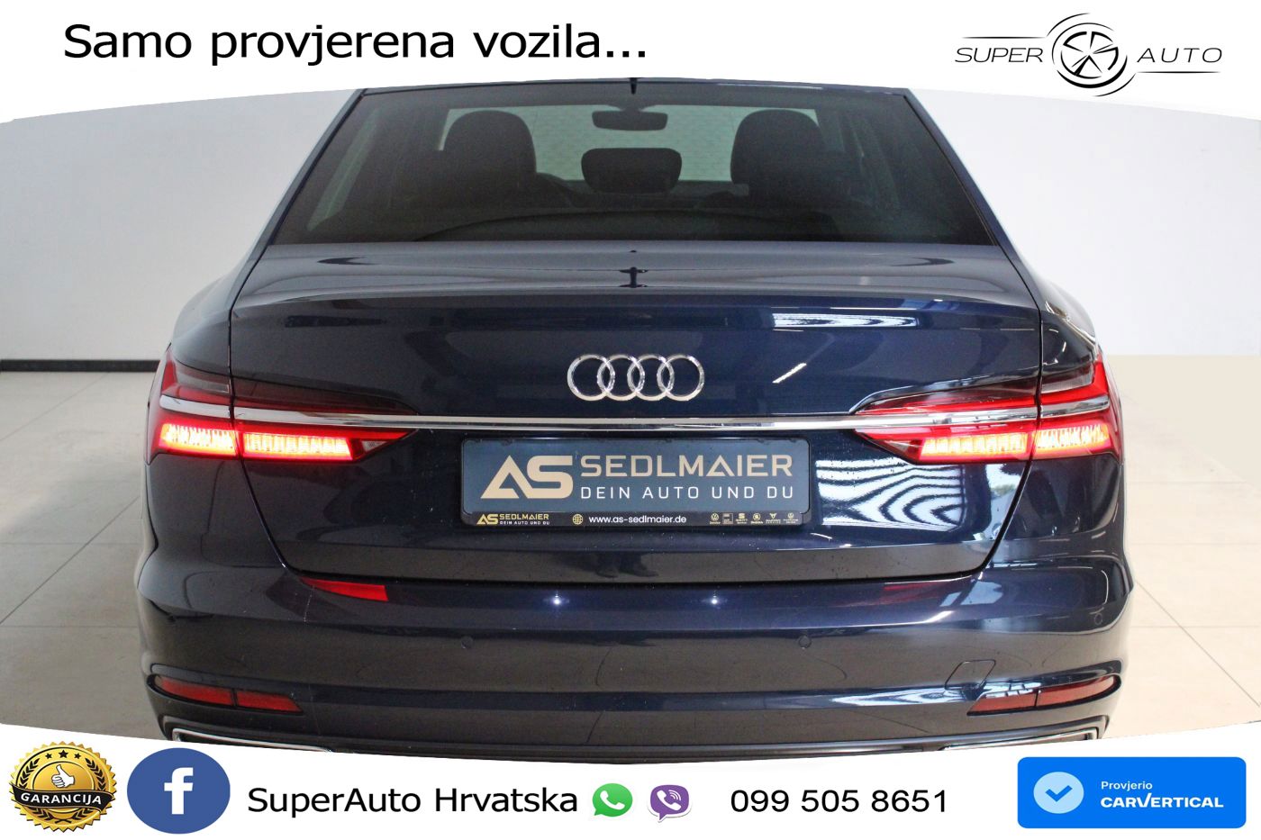 Audi A6 45 TFSI (265 KS) S tronic LED+GR SJED+ACC