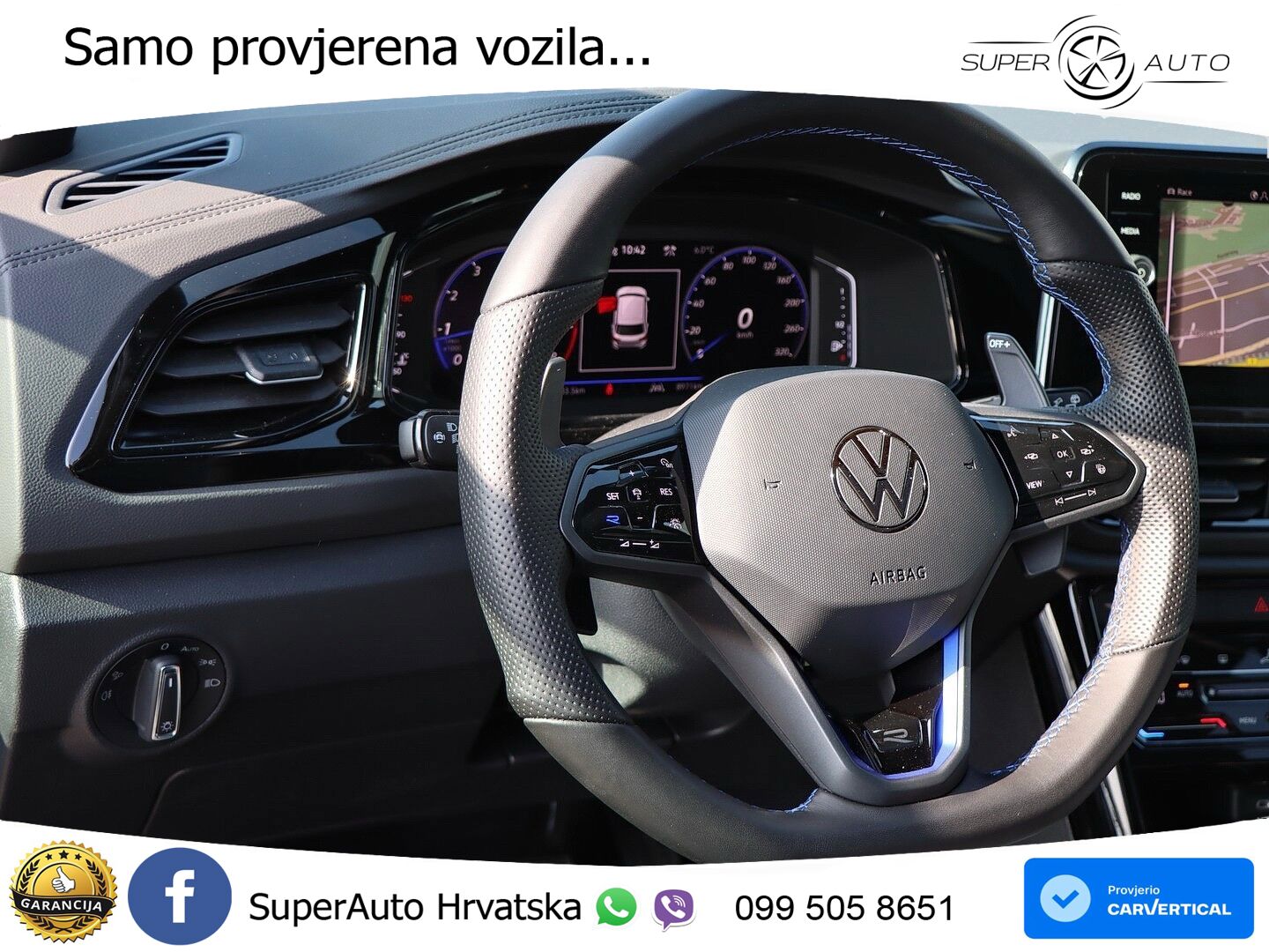 Volkswagen T-Roc R 2.0 TSI (300 KS) OPF 4M DSG MATRIX+GR SJED+KAM