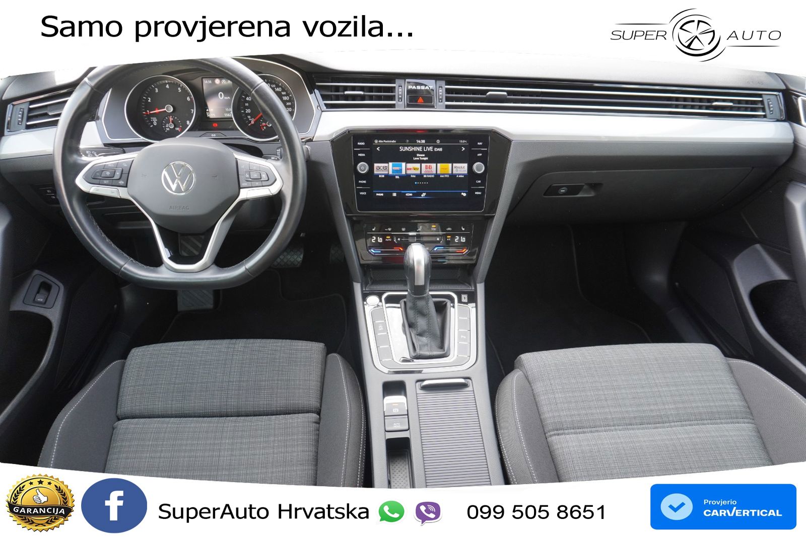 Volkswagen Passat Variant 1.5 TSI (150 KS) DSG ACT Business LED+GR SJED+ACC