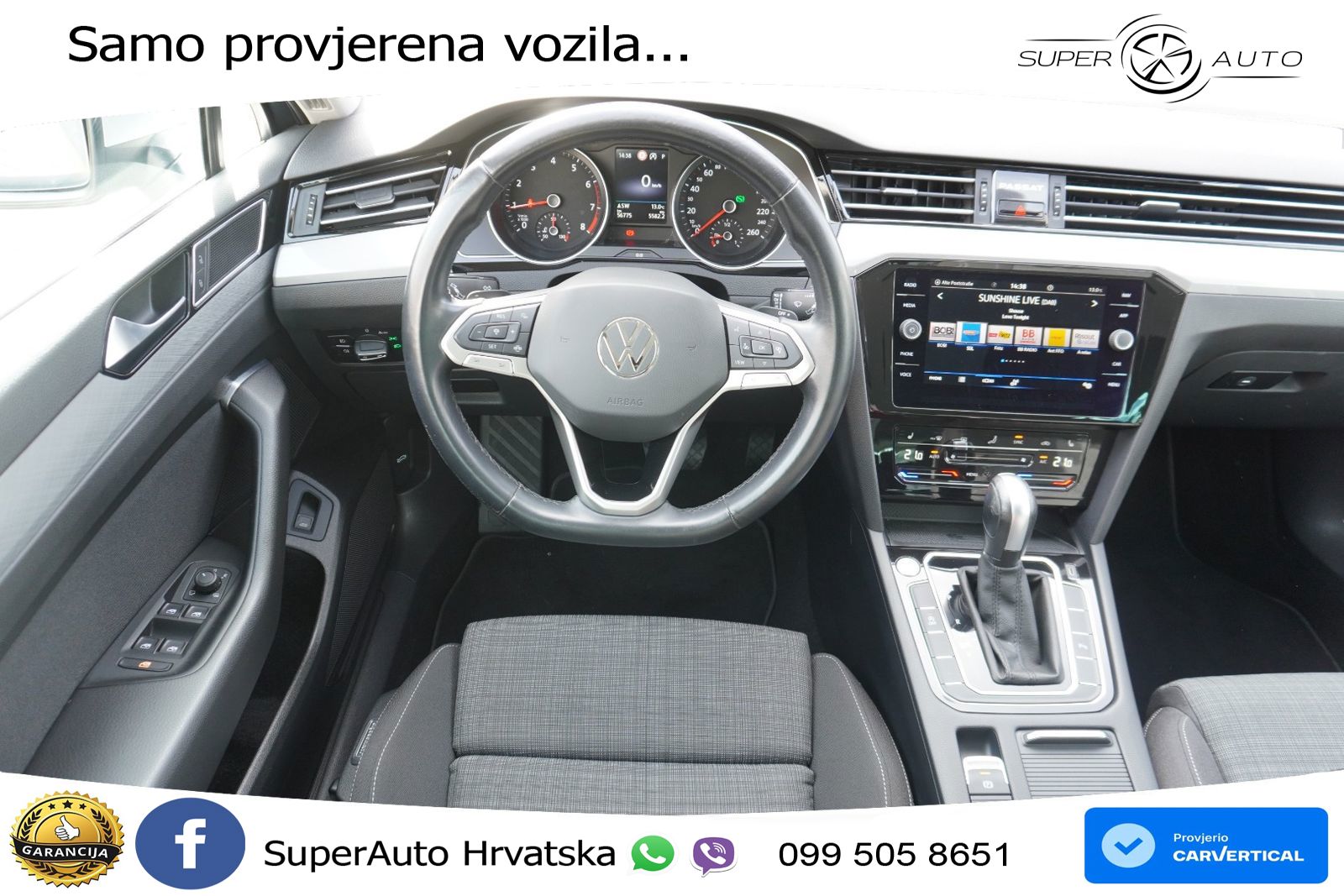 Volkswagen Passat Variant 1.5 TSI (150 KS) DSG ACT Business LED+GR SJED+ACC