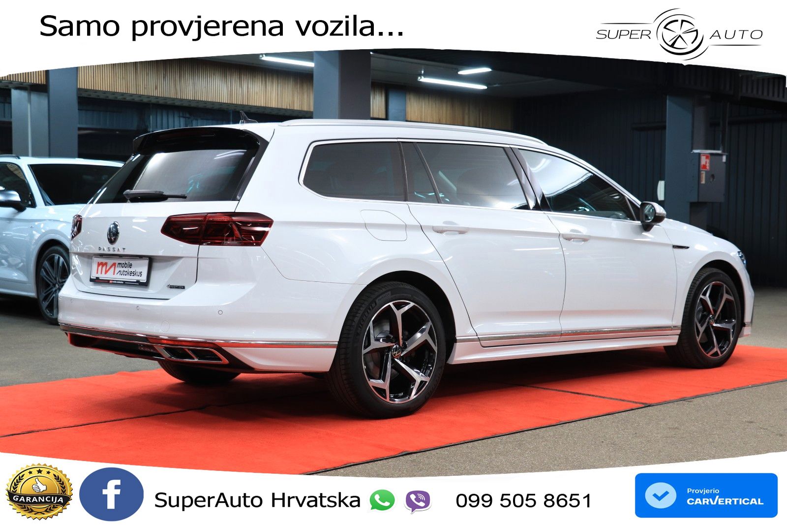 Volkswagen Passat Variant 2.0 TDI (200 KS) 4MOTION DSG R-Line LED+GR SJED+ACC