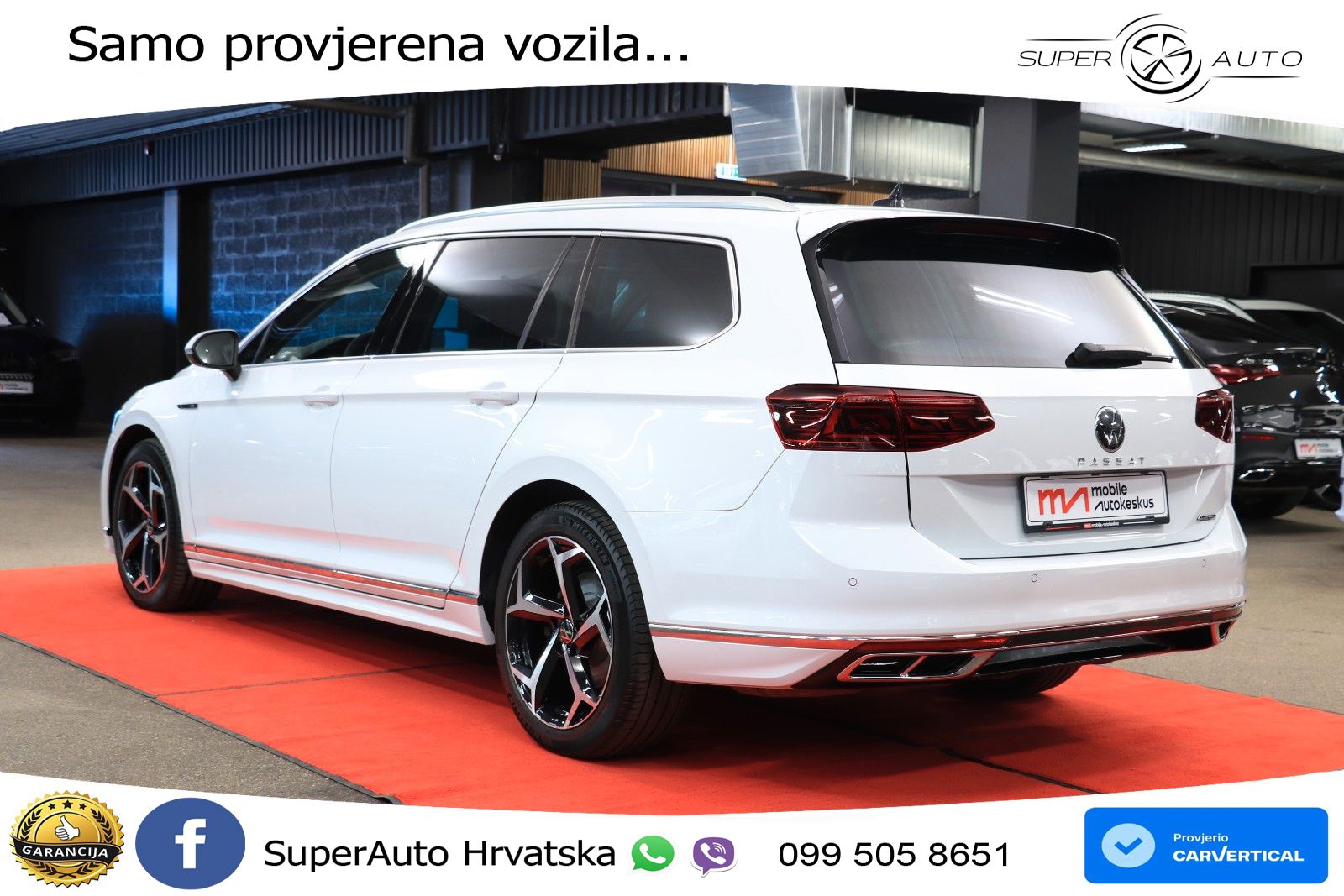 Volkswagen Passat Variant 2.0 TDI (200 KS) 4MOTION DSG R-Line LED+GR SJED+ACC