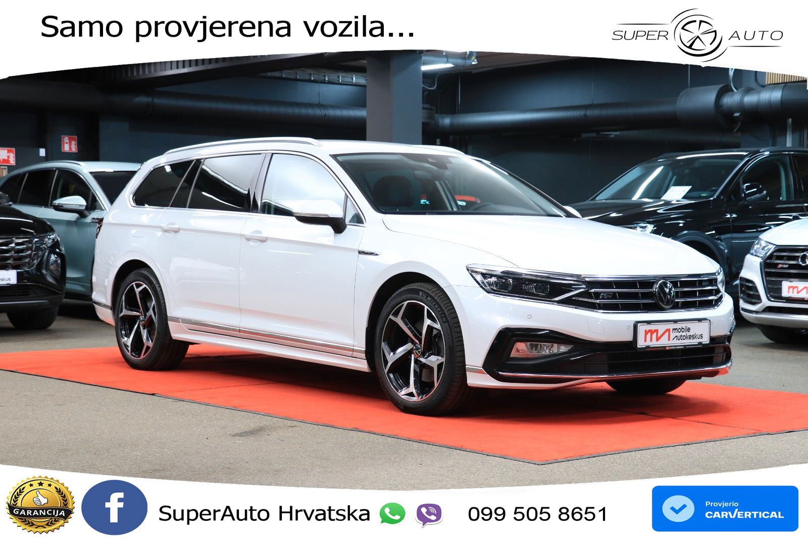 Volkswagen Passat Variant 2.0 TDI (200 KS) 4MOTION DSG R-Line LED+GR SJED+ACC