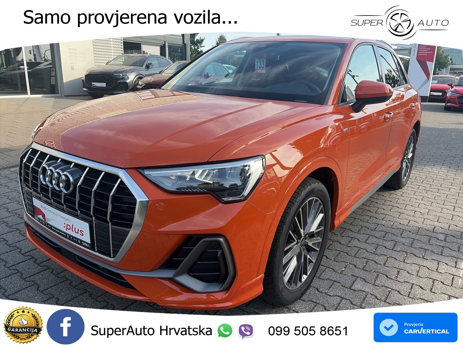 Audi Q3 35 TFSI (150 KS) S tronic S line LED+GR SJED+ACC