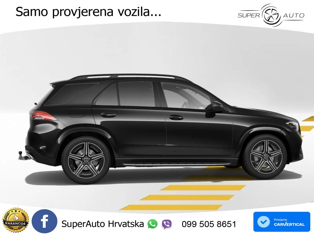 Mercedes GLE 450d (367 KS) EQ Boost 4MATIC 9G-TRONIC ACC+HEAD+4xGR SJED+360+PANO