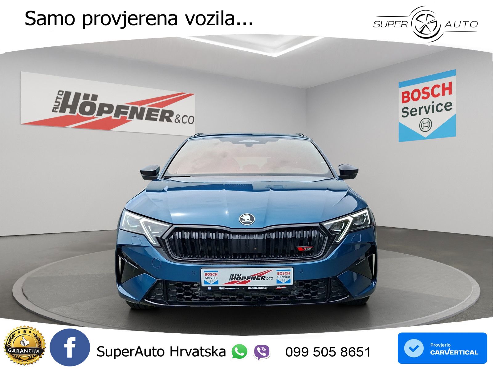 Škoda Octavia Combi RS 2.0 TSI (265 KS) DSG LED+GR SJED+ACC