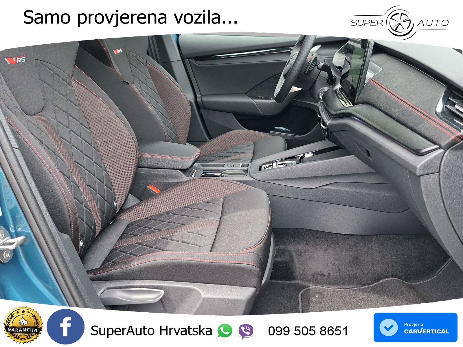 Škoda Octavia Combi RS 2.0 TSI (265 KS) DSG LED+GR SJED+ACC
