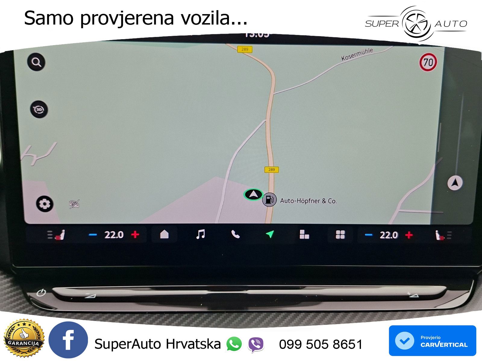 Škoda Octavia Combi RS 2.0 TSI (265 KS) DSG LED+GR SJED+ACC