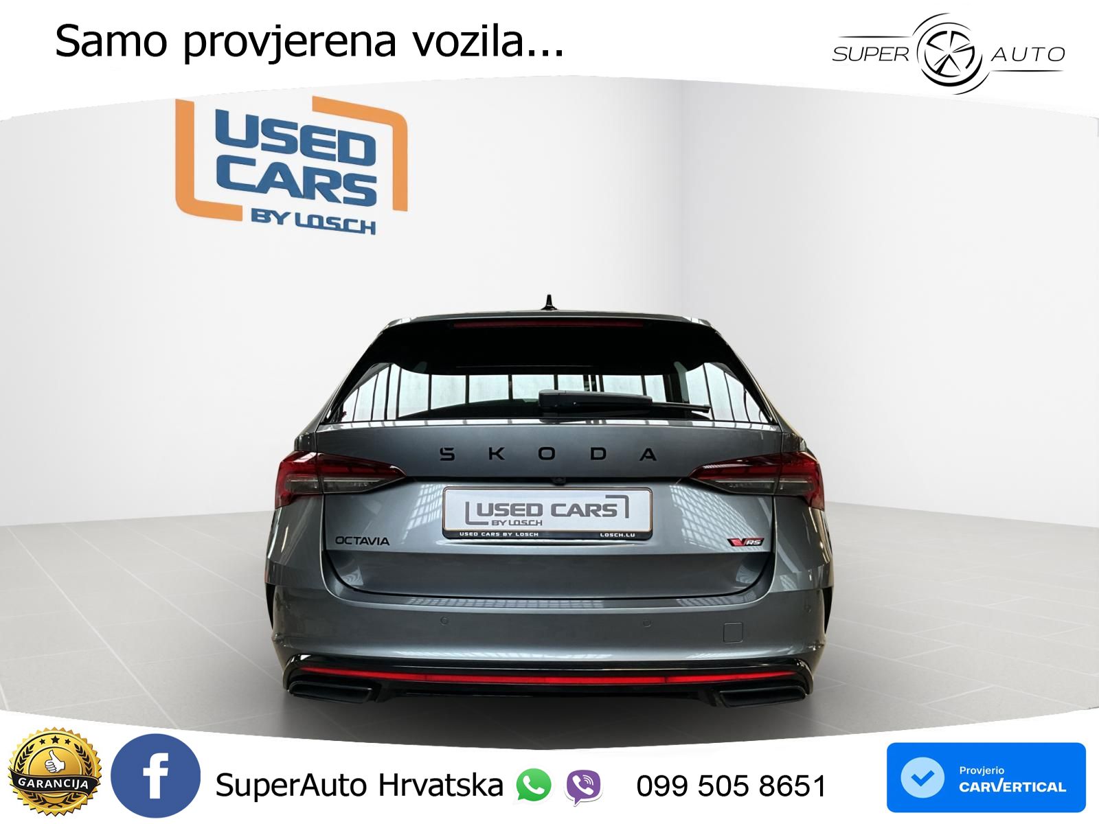 Škoda Octavia Combi RS 2.0 TSI (265 KS) DSG