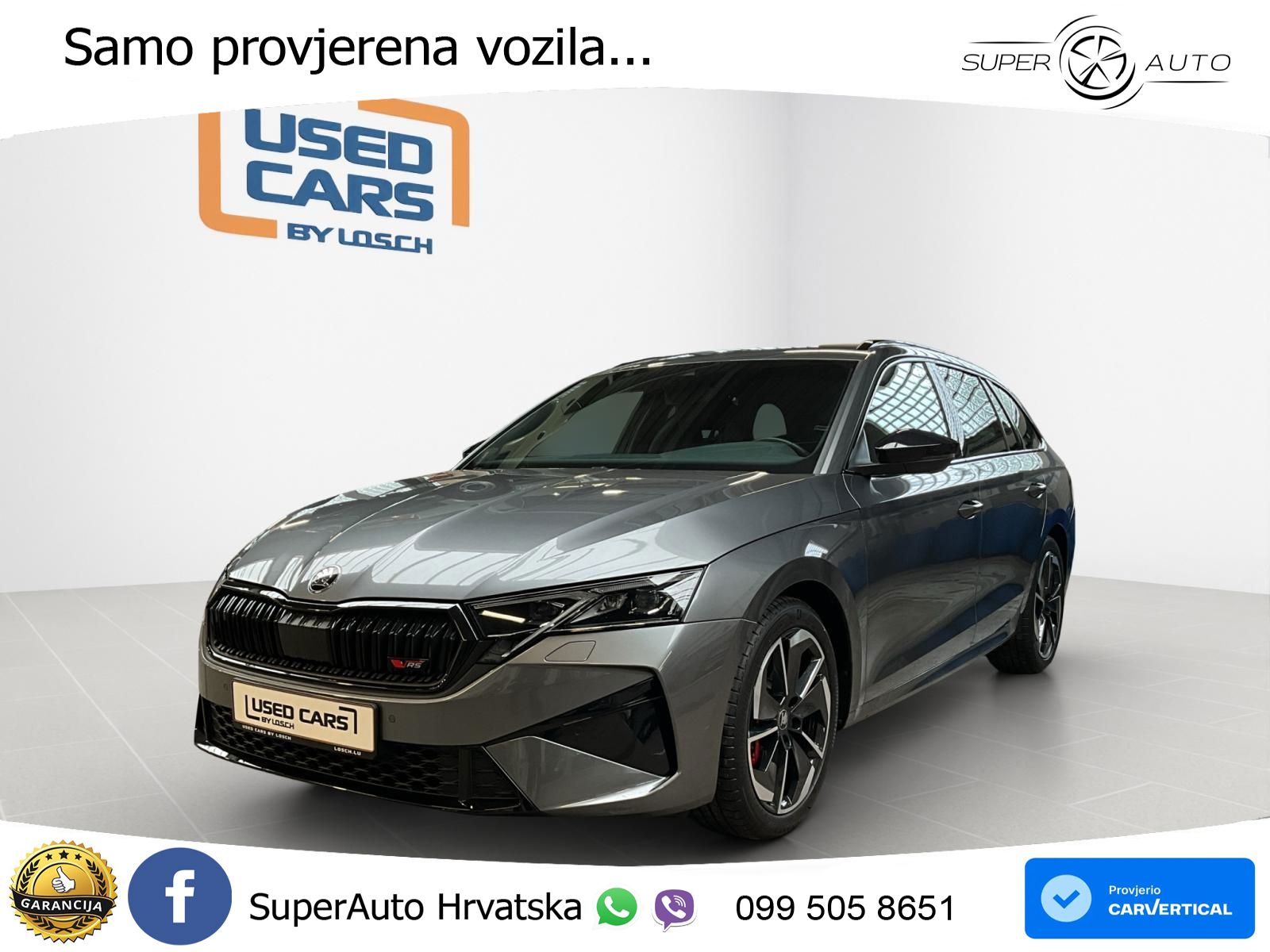 Škoda Octavia Combi RS 2.0 TSI (265 KS) DSG