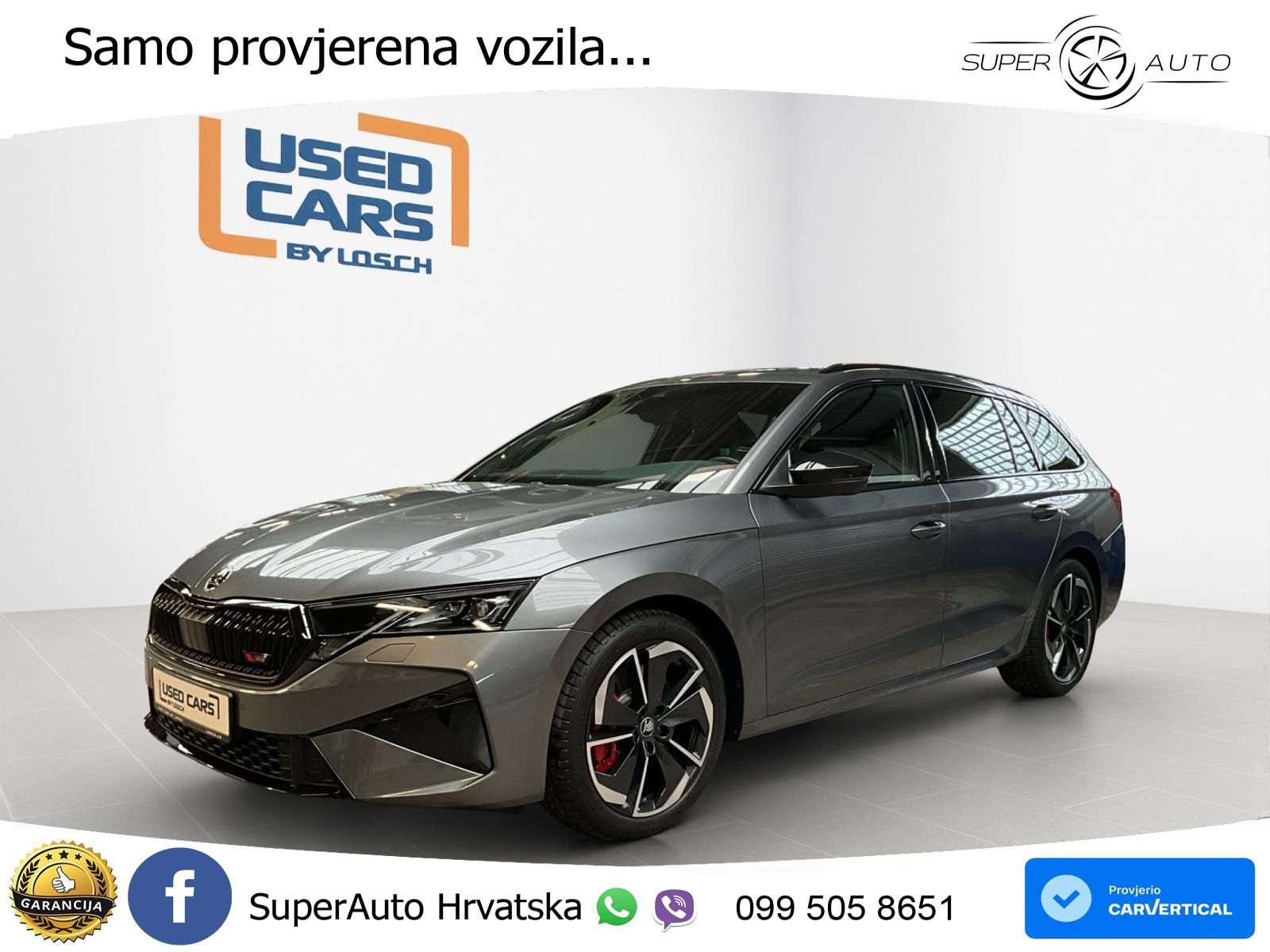 Škoda Octavia Combi RS 2.0 TSI (265 KS) DSG