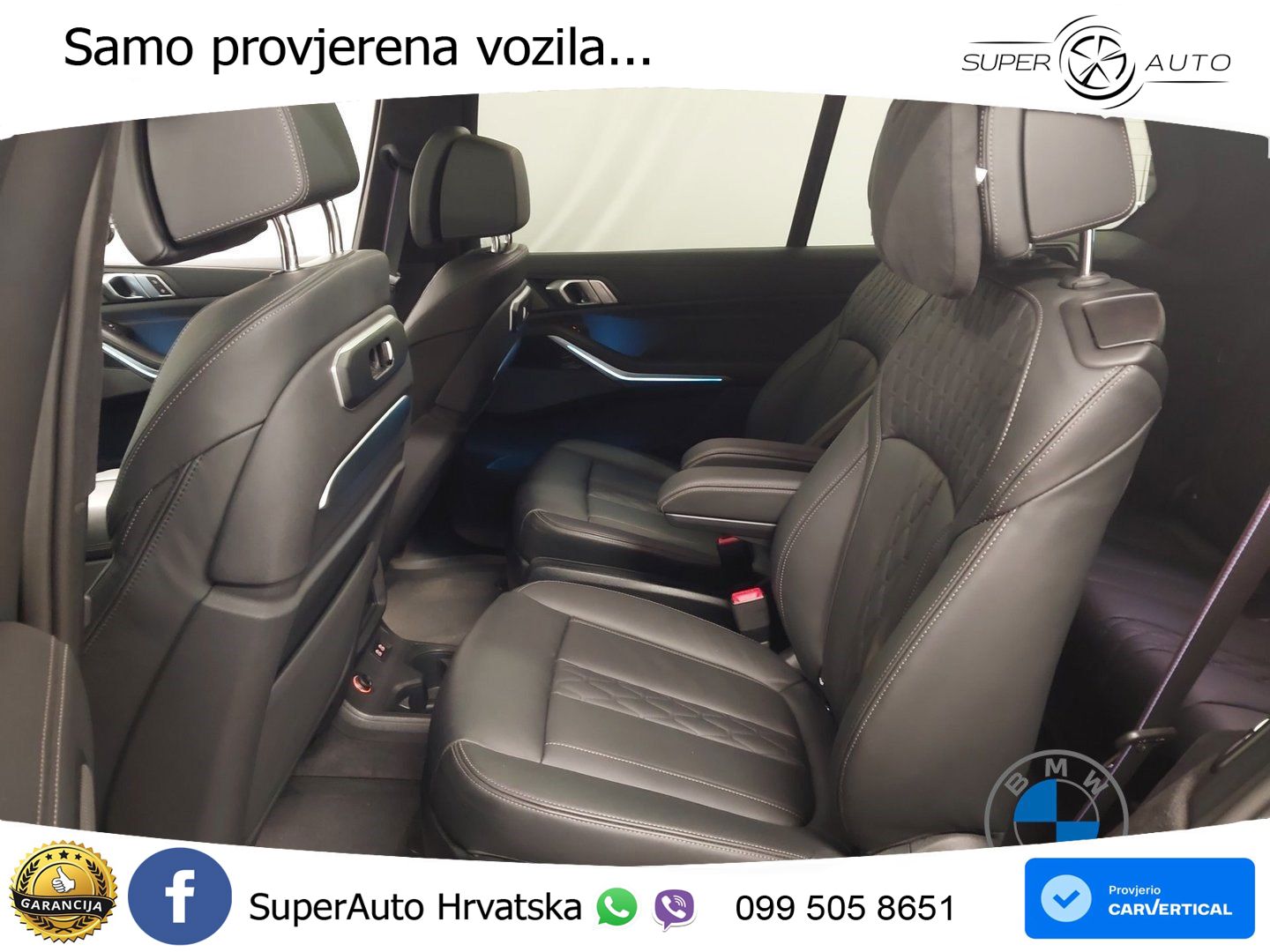 BMW X7 40d (352 KS) xDrive Steptronic M Sport ZRAČNI+ACC+GR SJED+KAM+PANO