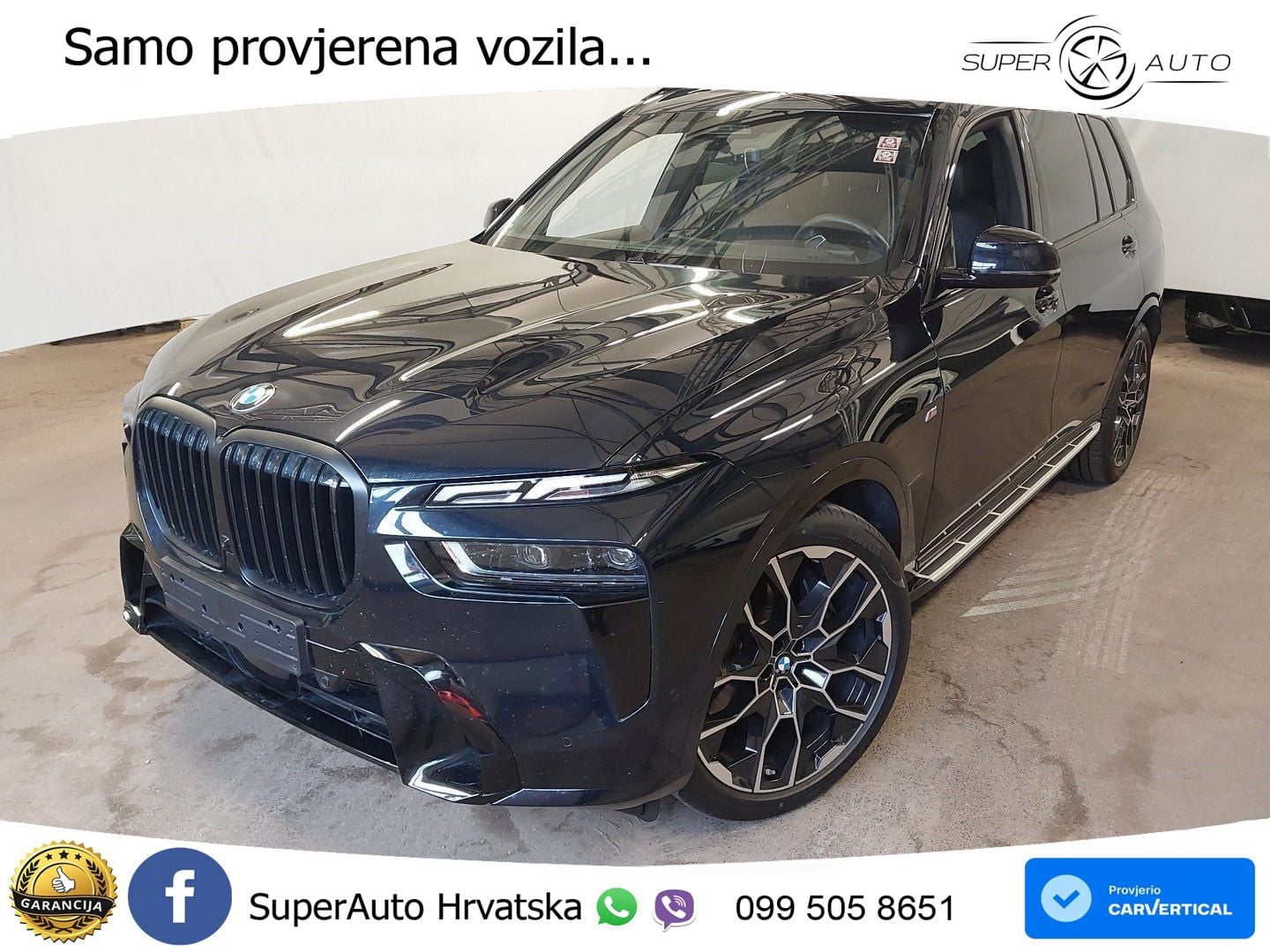 BMW X7 40d (352 KS) xDrive Steptronic M Sport ZRAČNI+ACC+GR SJED+KAM+PANO