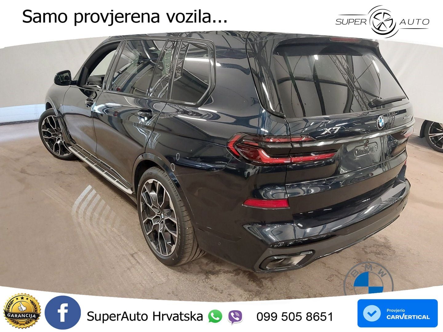 BMW X7 40d (352 KS) xDrive Steptronic M Sport ZRAČNI+ACC+GR SJED+KAM+PANO