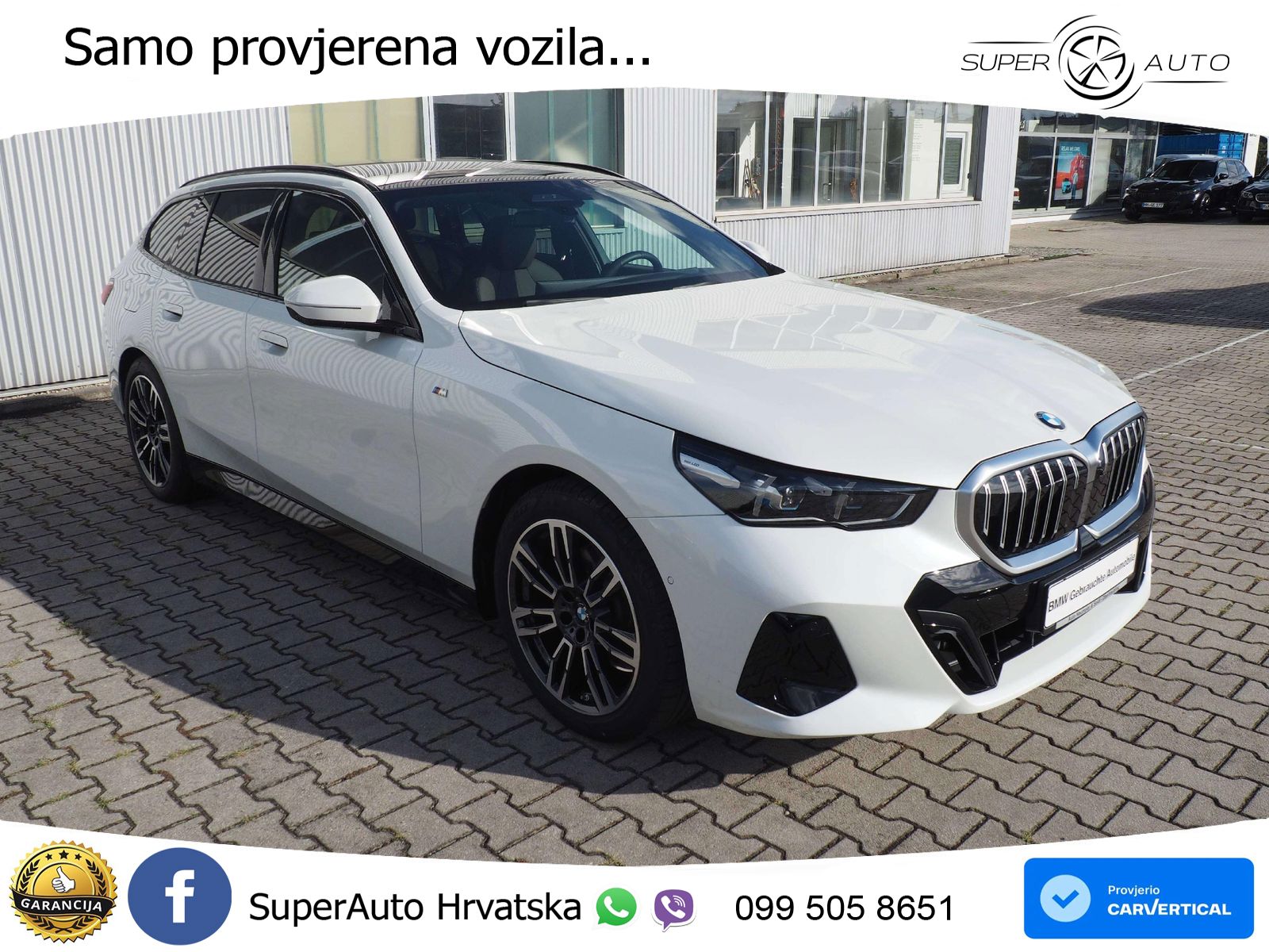 BMW 520i Touring (208 KS) Steptronic M Sport LED+GR SJED+ACC