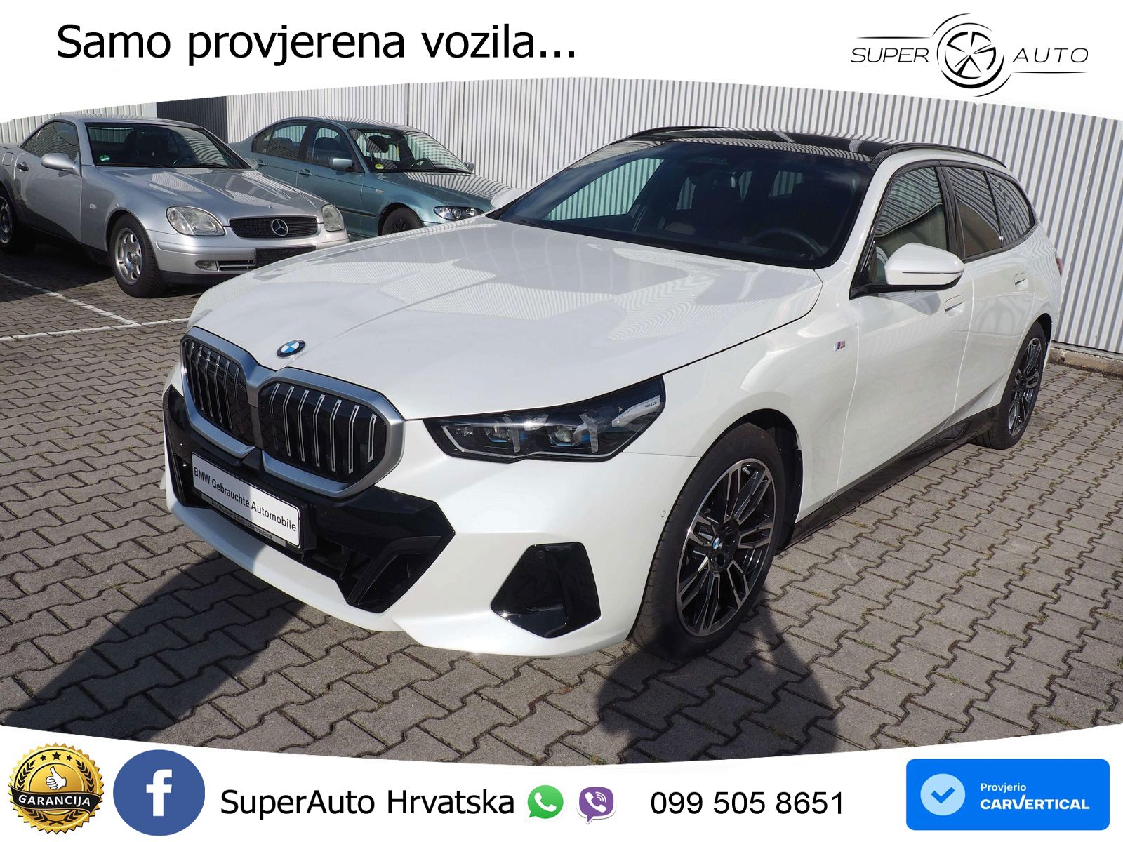 BMW 520i Touring (208 KS) Steptronic M Sport LED+GR SJED+ACC