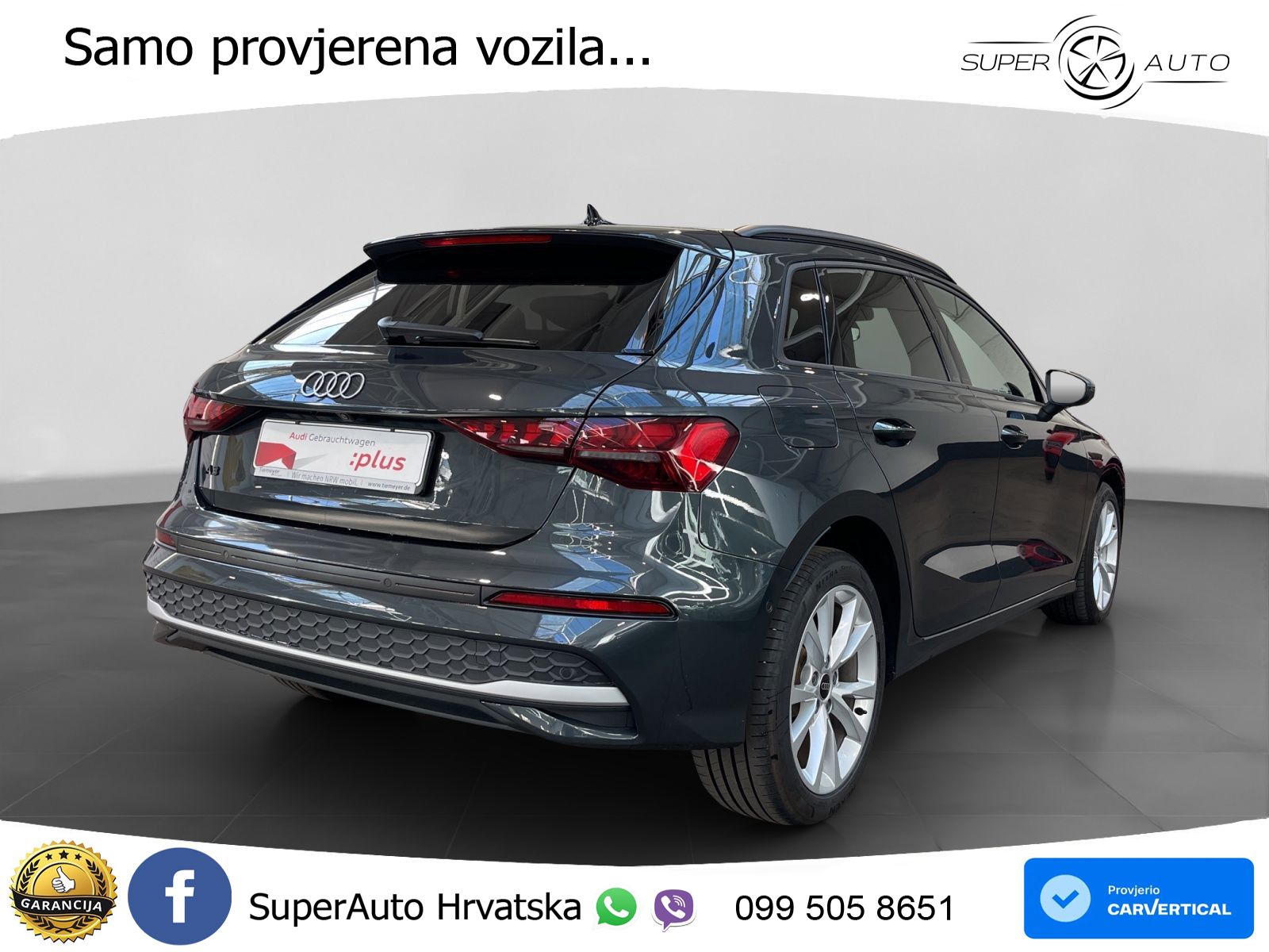 Audi A3 Sportback 40 TFSI e (204 KS) Plug-in Hybrid S tronic LED+GR SJED+ACC