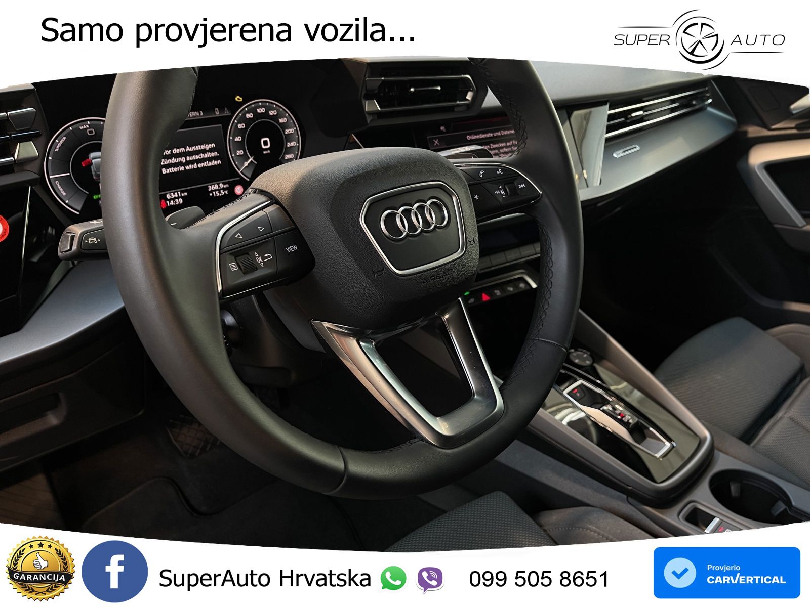 Audi A3 Sportback 40 TFSI e (204 KS) Plug-in Hybrid S tronic LED+GR SJED+ACC