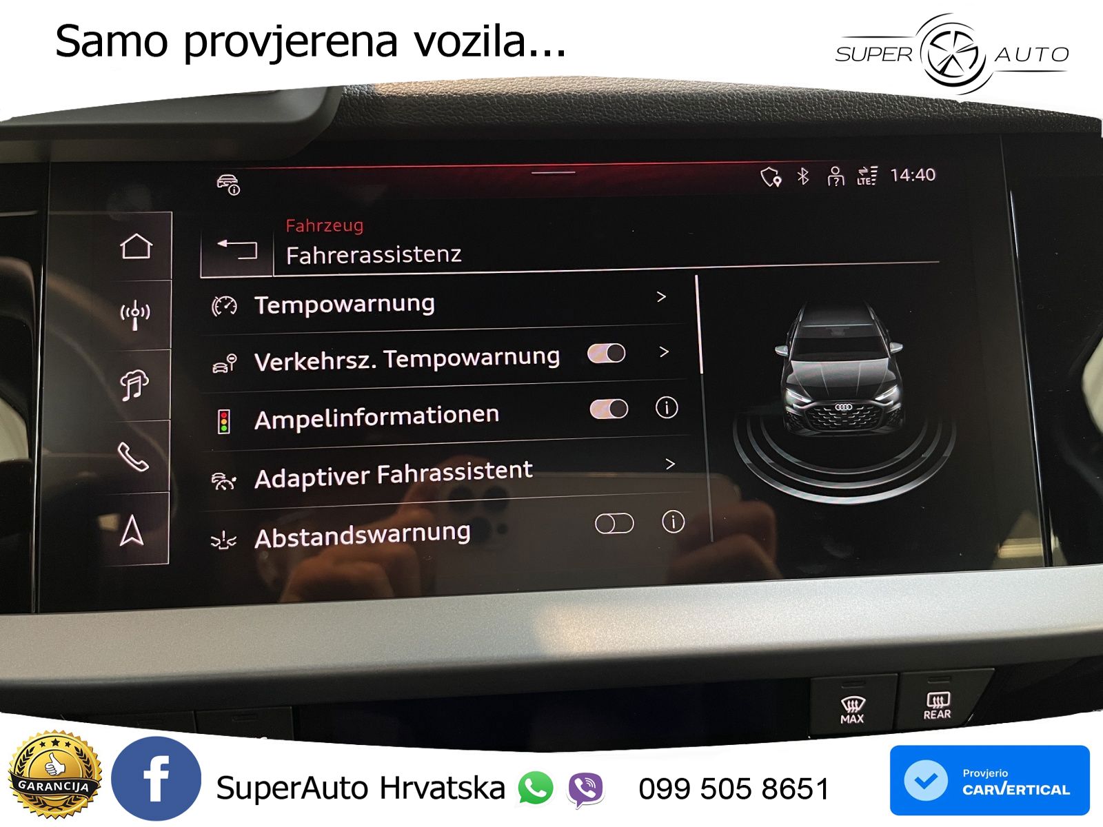 Audi A3 Sportback 40 TFSI e (204 KS) Plug-in Hybrid S tronic LED+GR SJED+ACC