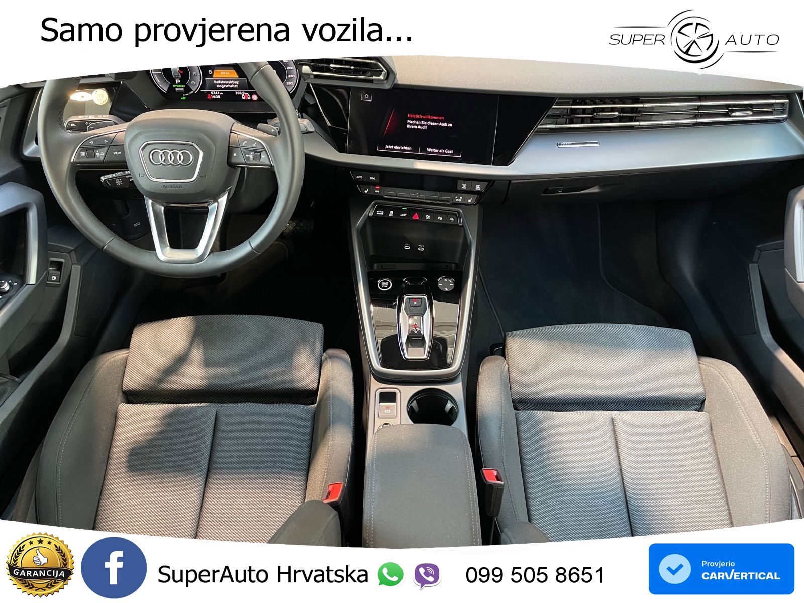 Audi A3 Sportback 40 TFSI e (204 KS) Plug-in Hybrid S tronic LED+GR SJED+ACC