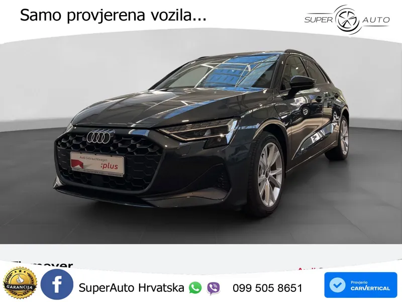 Audi A3 Sportback 40 TFSI e (204 KS) Plug-in Hybrid S tronic LED+GR SJED+ACC