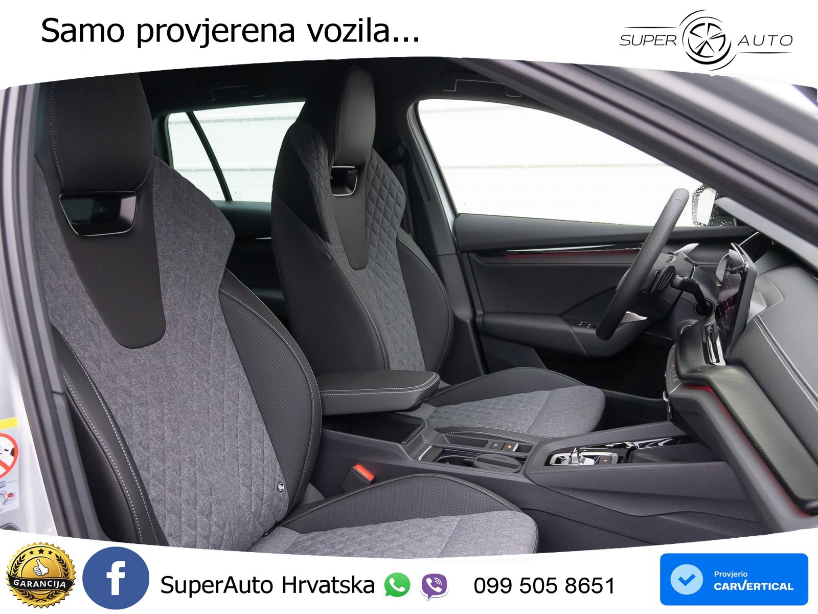 Škoda Octavia Combi 1.5 TSI EVO e-TEC (150 KS) DSG SportLine LED+GR SJED+ACC