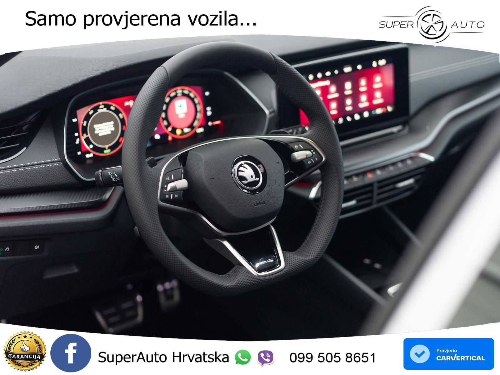 Škoda Octavia Combi 1.5 TSI EVO e-TEC (150 KS) DSG SportLine LED+GR SJED+ACC