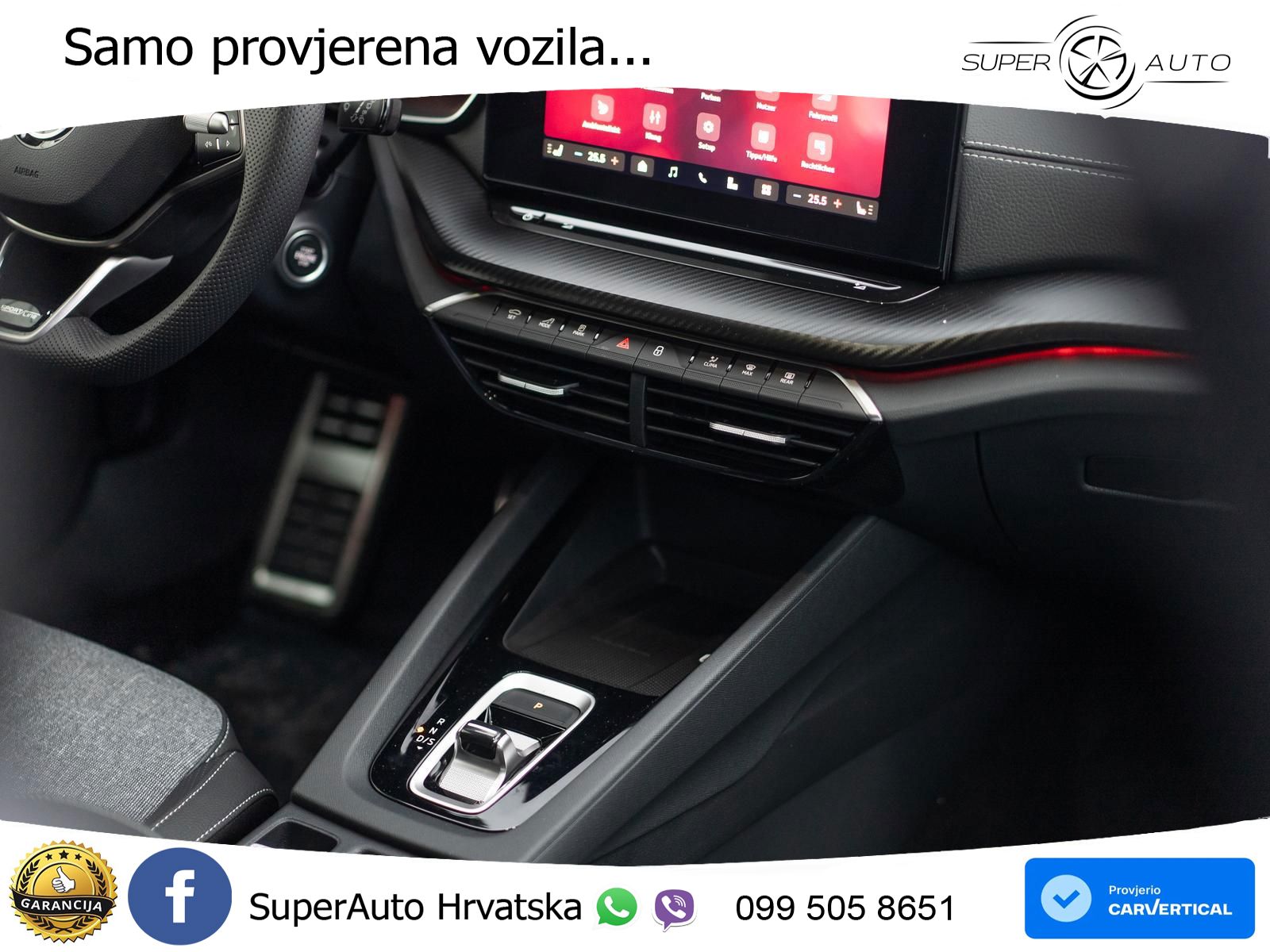 Škoda Octavia Combi 1.5 TSI EVO e-TEC (150 KS) DSG SportLine LED+GR SJED+ACC