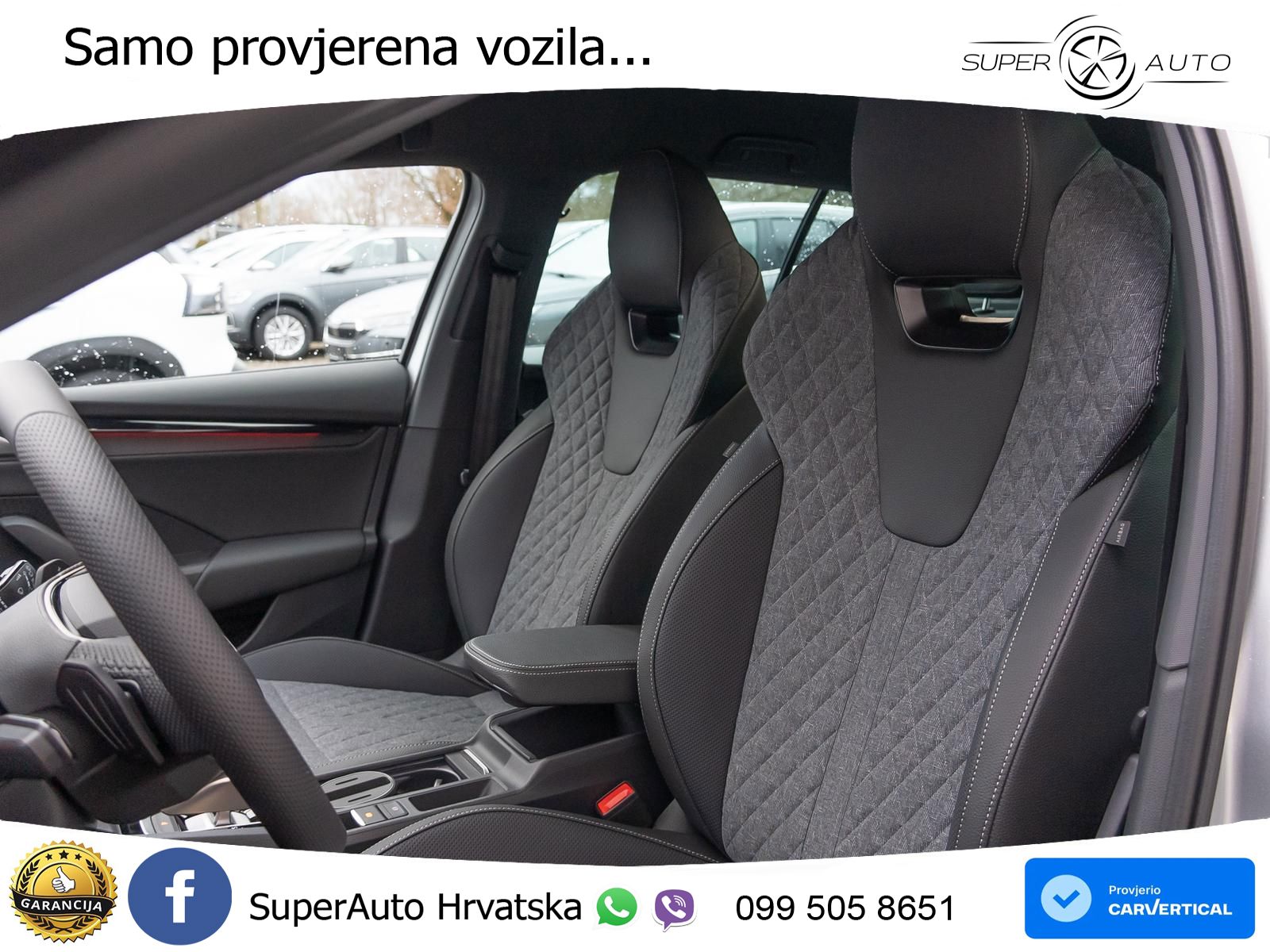 Škoda Octavia Combi 1.5 TSI EVO e-TEC (150 KS) DSG SportLine LED+GR SJED+ACC