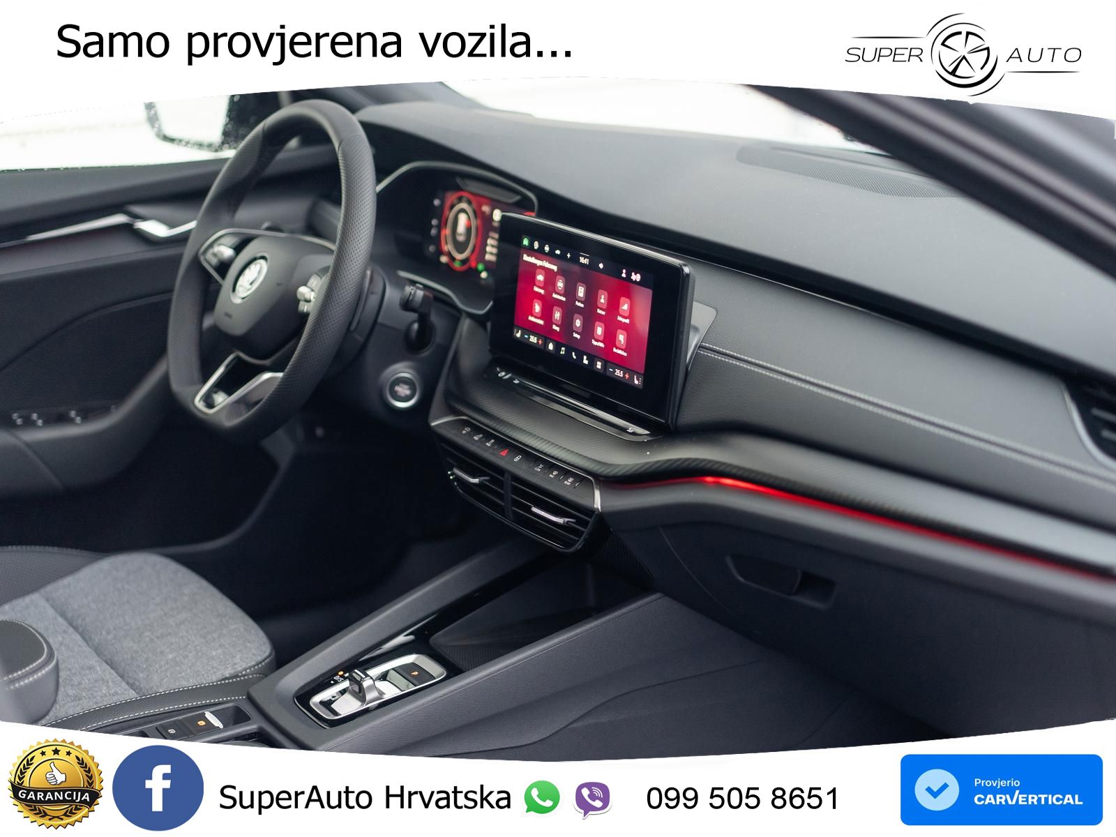 Škoda Octavia Combi 1.5 TSI EVO e-TEC (150 KS) DSG SportLine LED+GR SJED+ACC