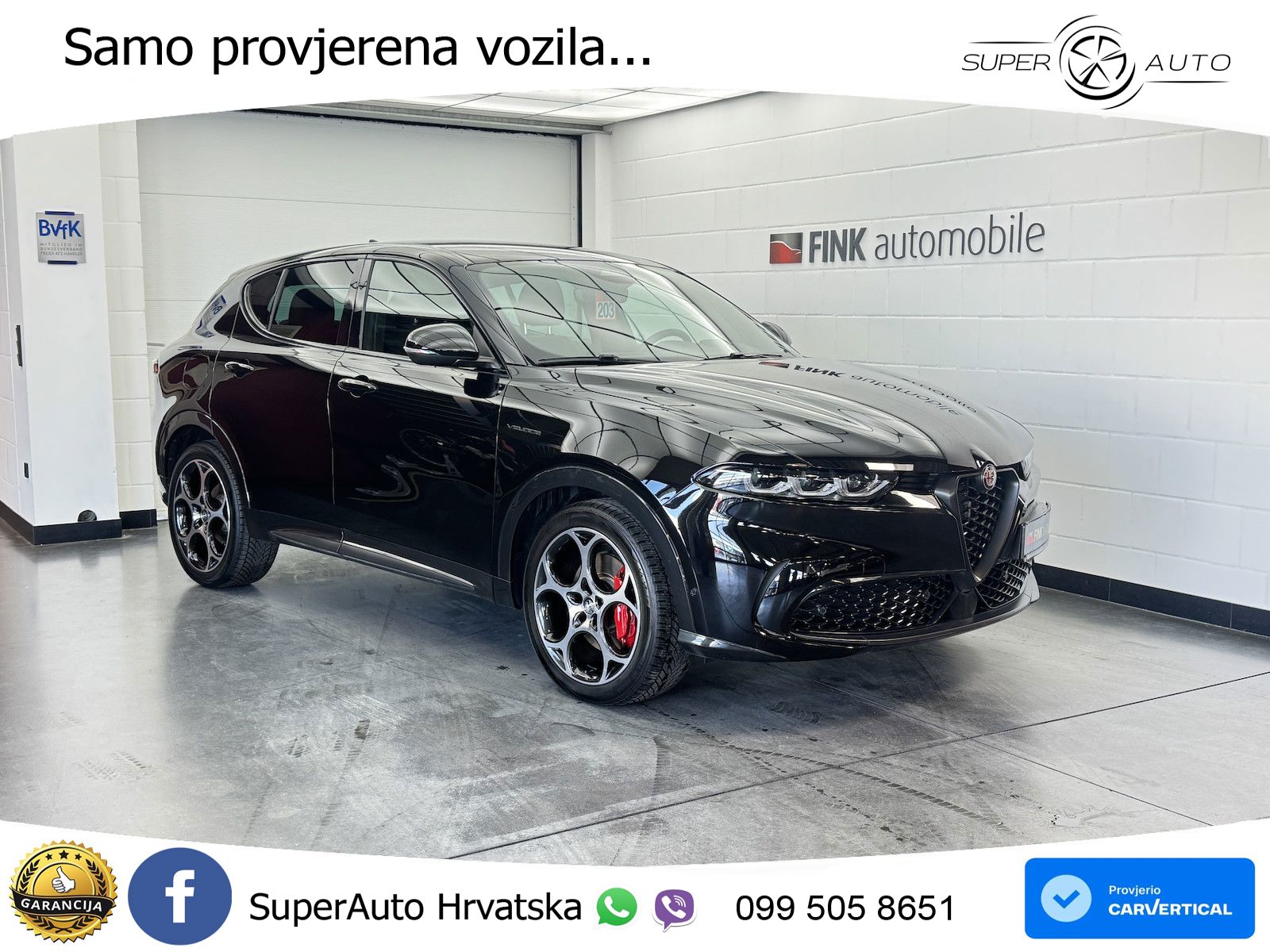 Alfa Romeo Tonale 1.5 VGT (174 KS) Hybrid TCT LED+GR SJED+ACC