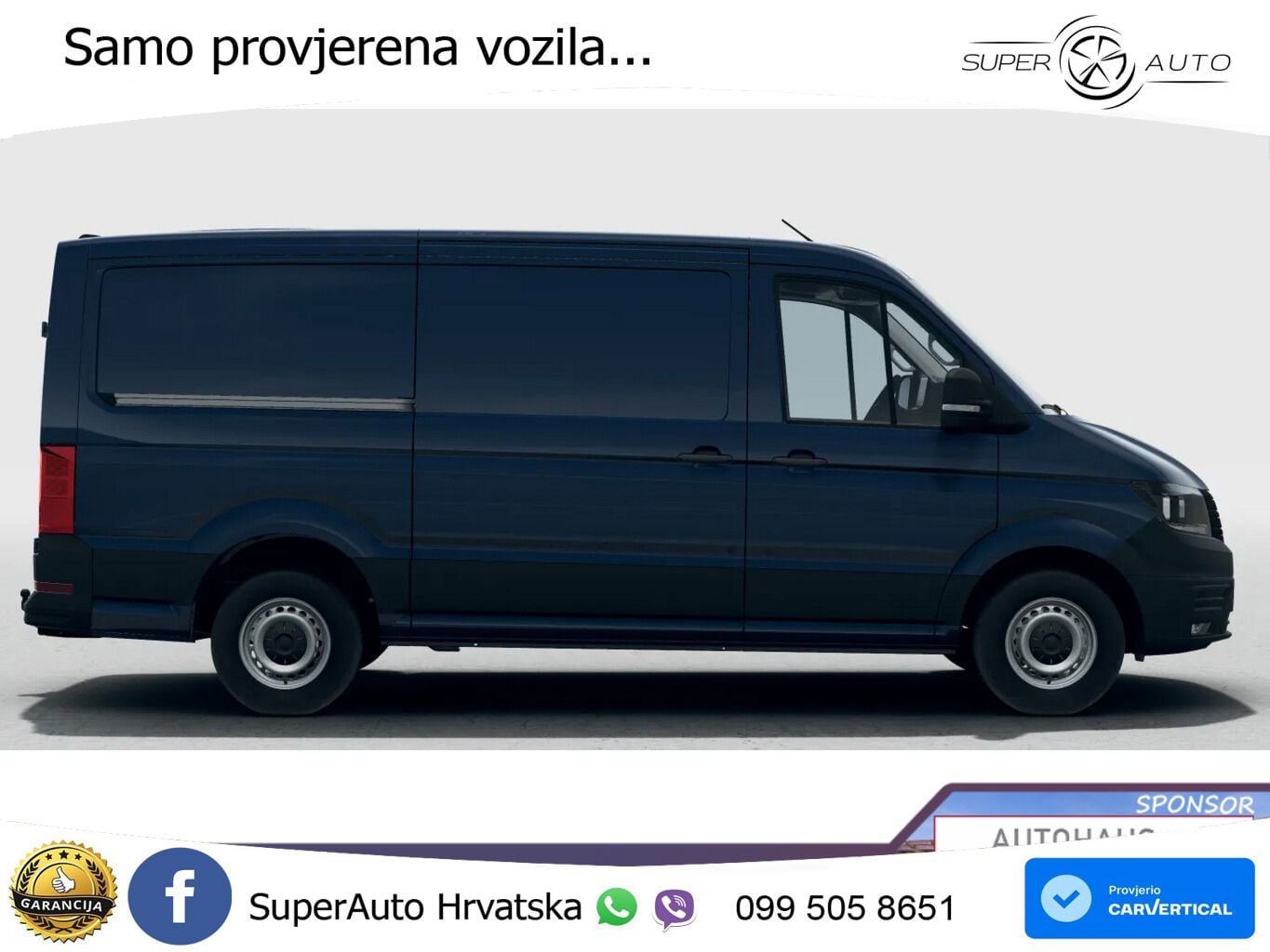 Volkswagen Crafter 35 L3H2 3S AHK Kam Temp AppCo UVP-41%* 140 KS