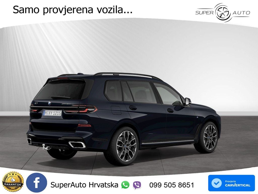 BMW X7 40d (352 KS) xDrive Steptronic M Sport LED+GR SJED+ACC