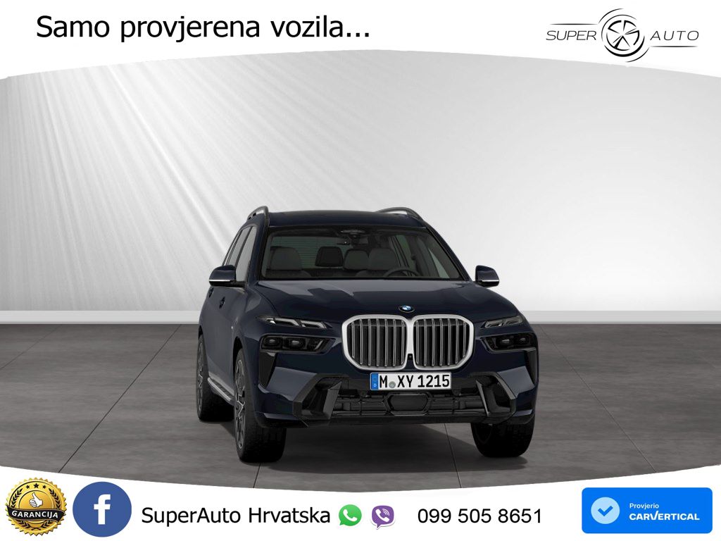 BMW X7 40d (352 KS) xDrive Steptronic M Sport LED+GR SJED+ACC