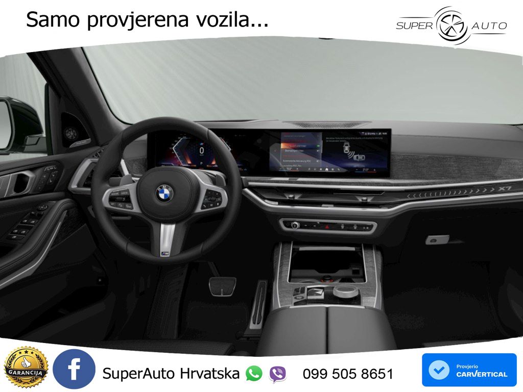 BMW X7 40d (352 KS) xDrive Steptronic M Sport LED+GR SJED+ACC