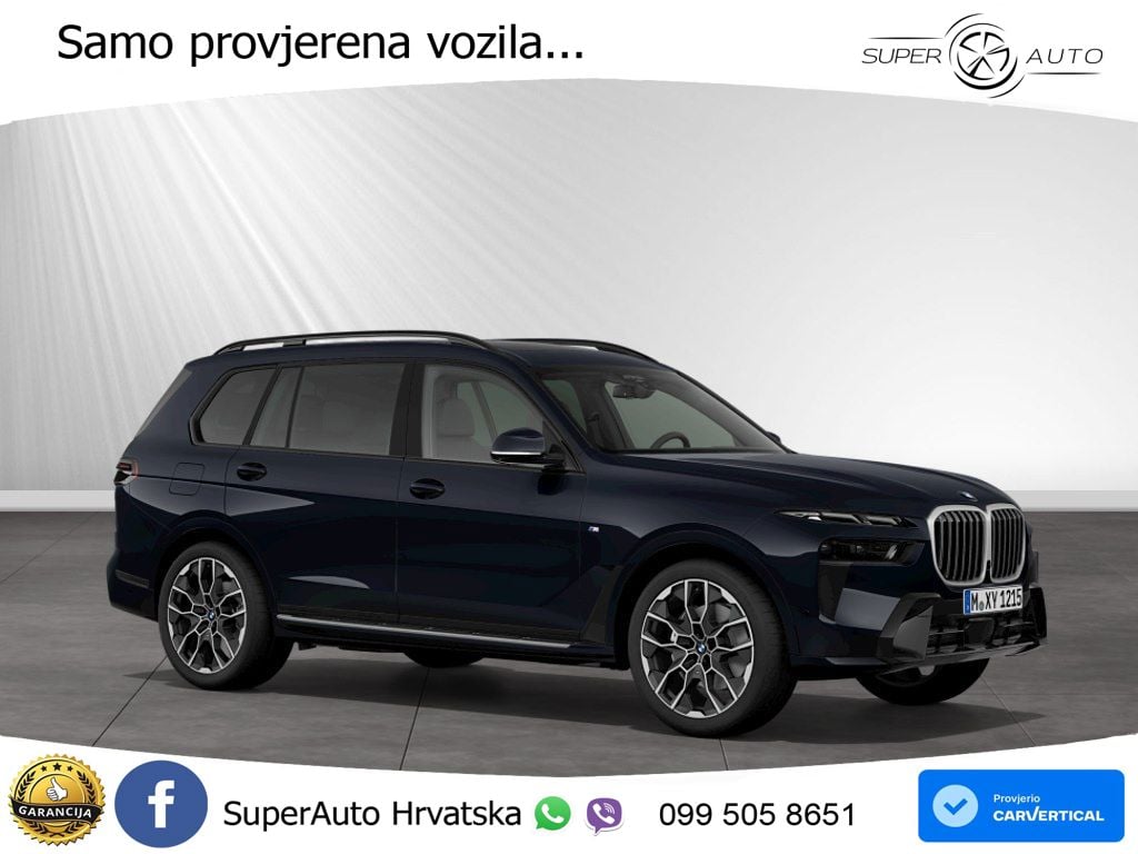 BMW X7 40d (352 KS) xDrive Steptronic M Sport LED+GR SJED+ACC