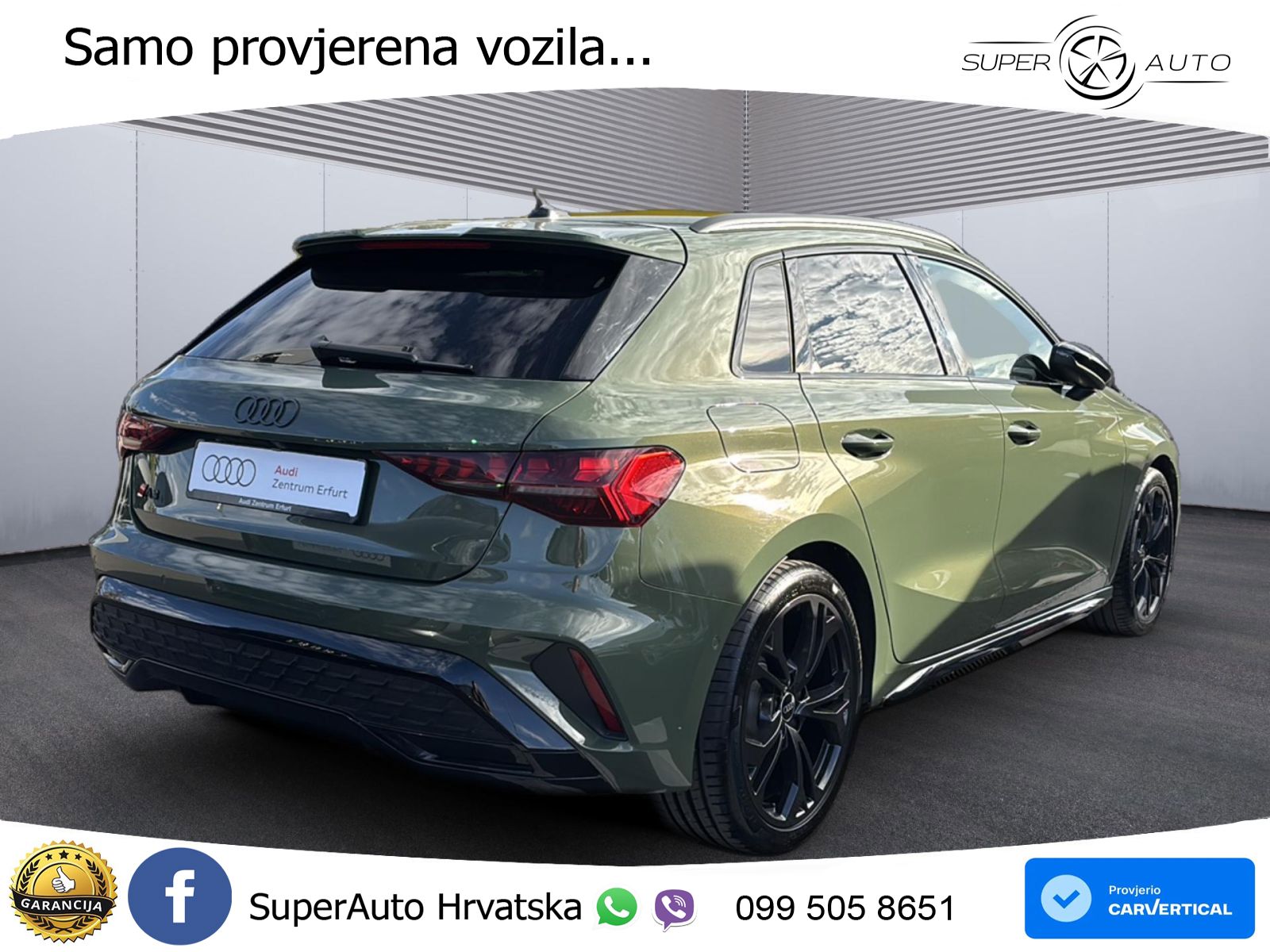 Audi A3 35 TFSI (150 KS) MATRIX+GR SJED+KAM