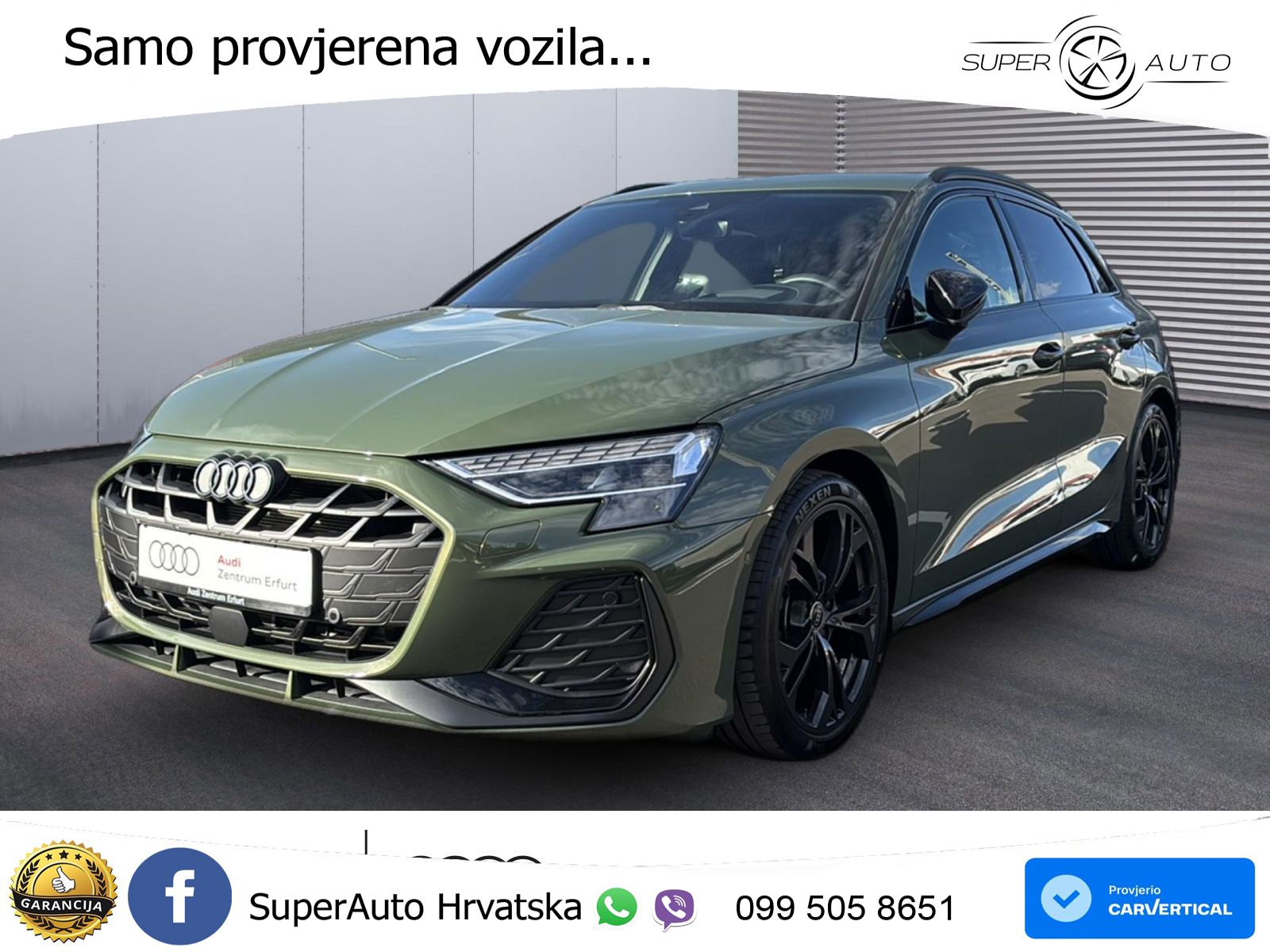 Audi A3 35 TFSI (150 KS) MATRIX+GR SJED+KAM