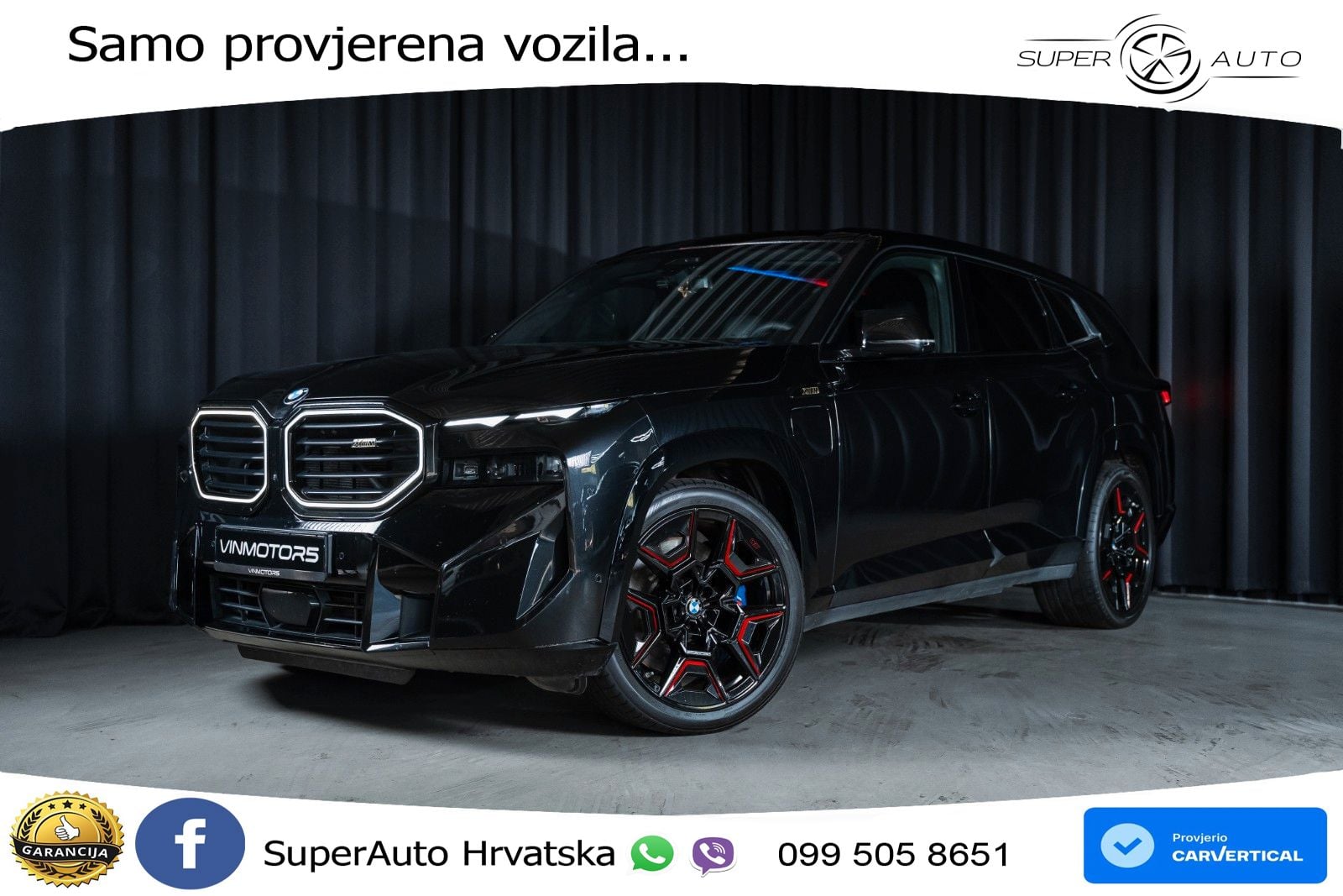 BMW XM 4.4 V8 (653 KS) xDrive Steptronic LED+GR SJED+ACC