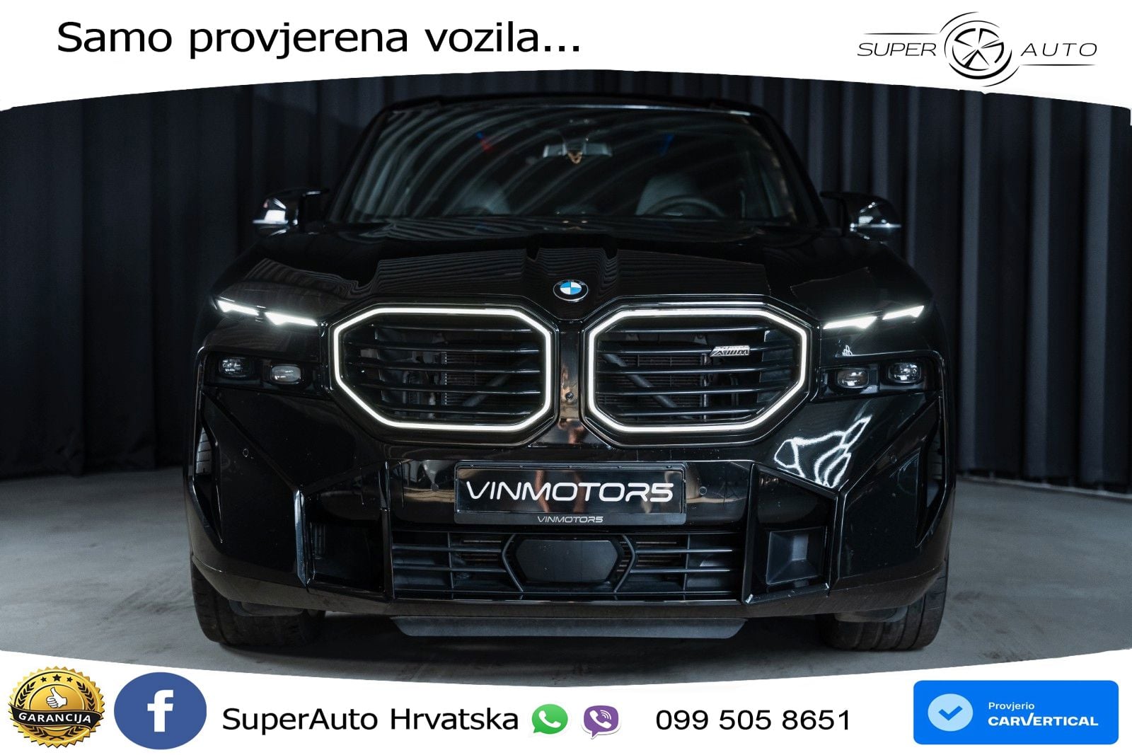 BMW XM 4.4 V8 (653 KS) xDrive Steptronic LED+GR SJED+ACC