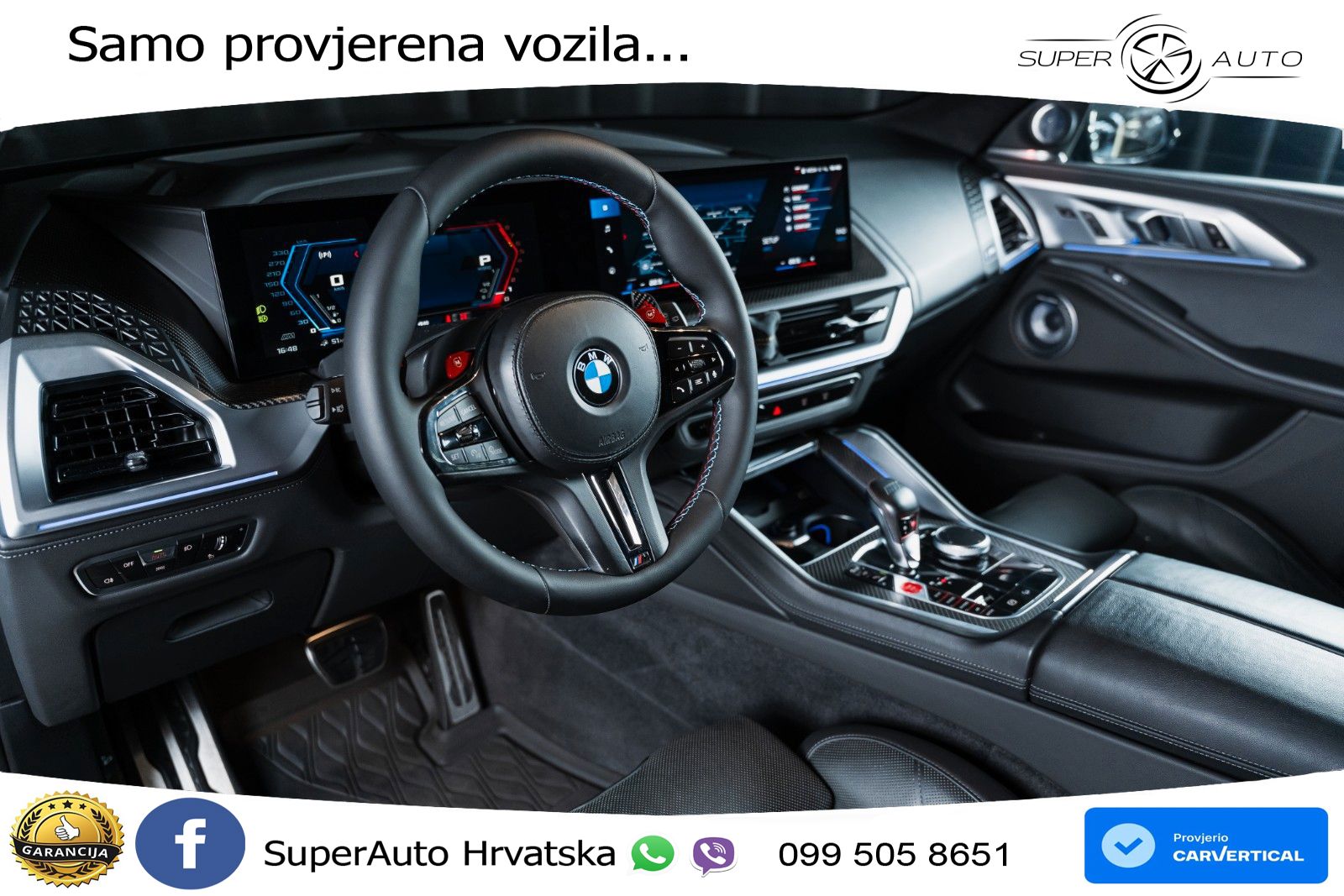 BMW XM 4.4 V8 (653 KS) xDrive Steptronic LED+GR SJED+ACC